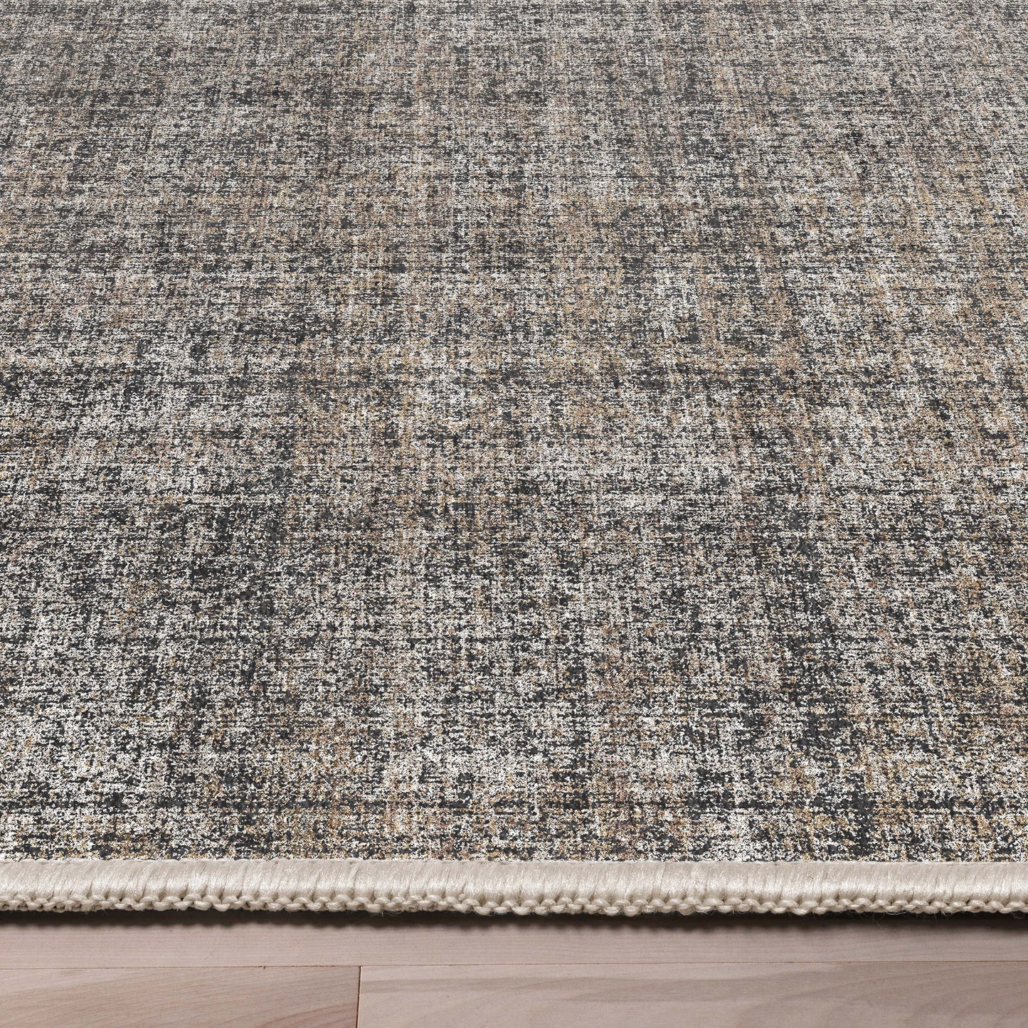 Abstract Burst Beige Anthracite Rug W-AB-23A