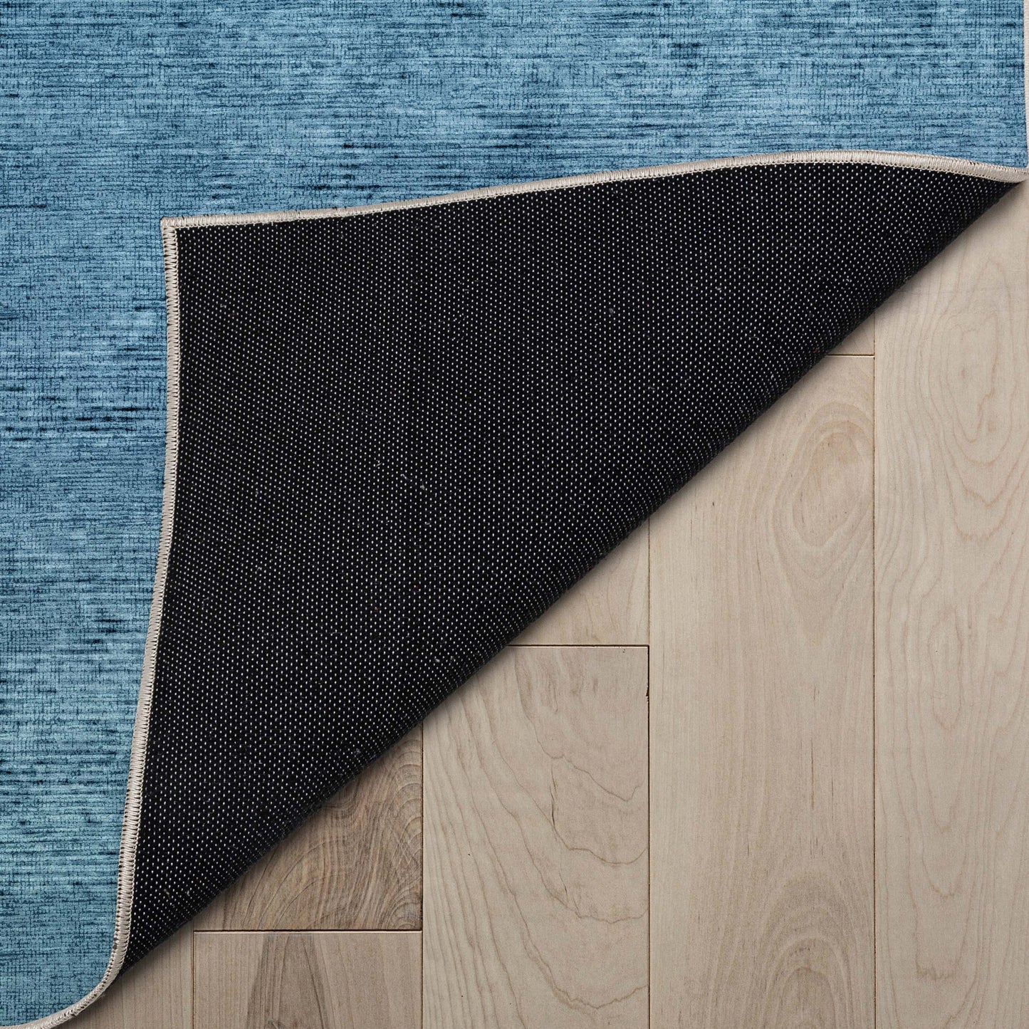Abstract Sunset Blue Green Rug W-AB-33D