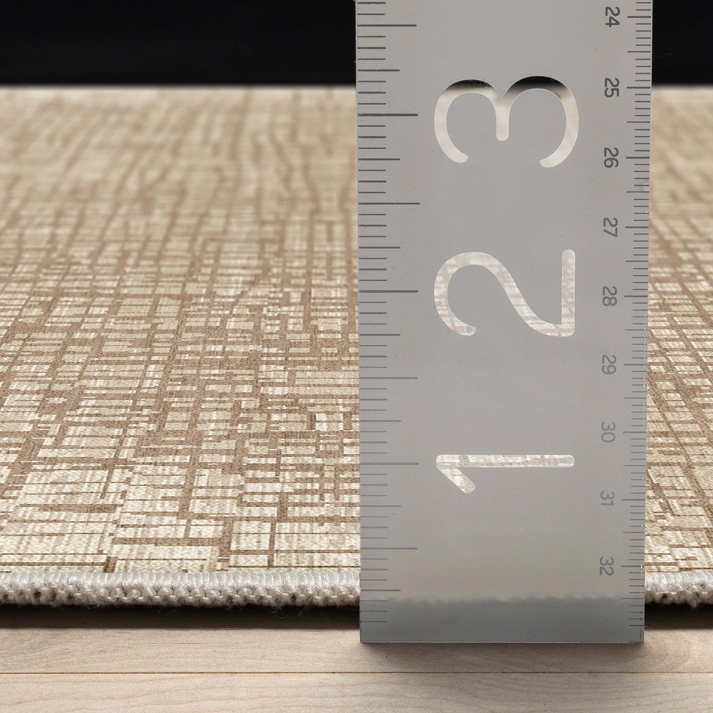 Abstract Nightscape Ivory Rug W-AB-39A