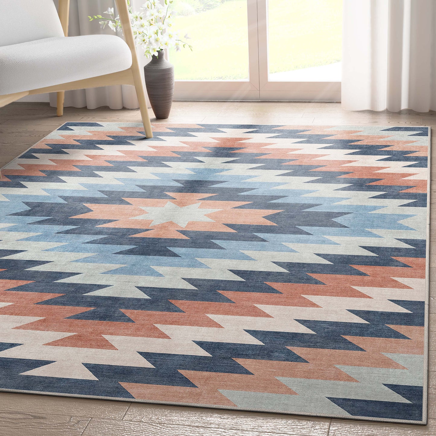 Apollo Albuquerque Blue Rug W-AP-32C