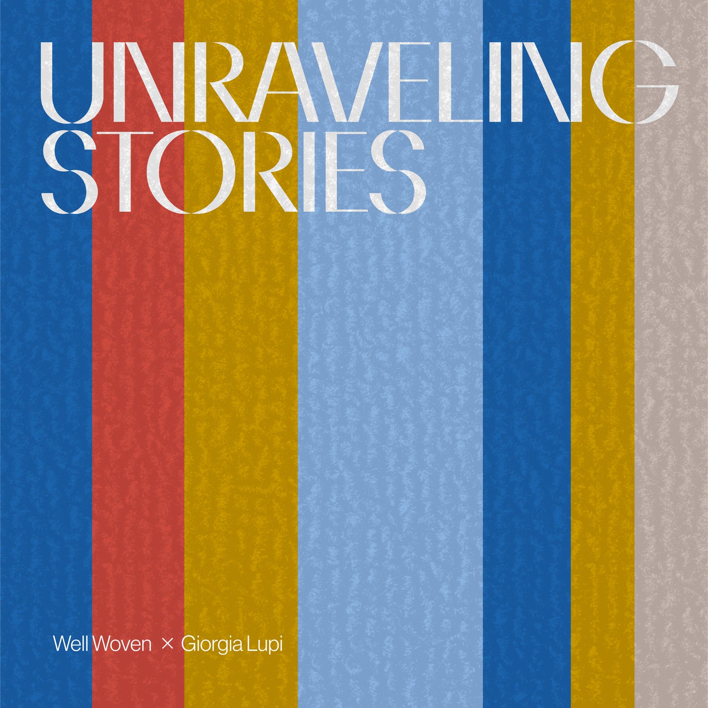 Unraveling Stories by Giorgia Lupi Multi Rug W-AP-60A