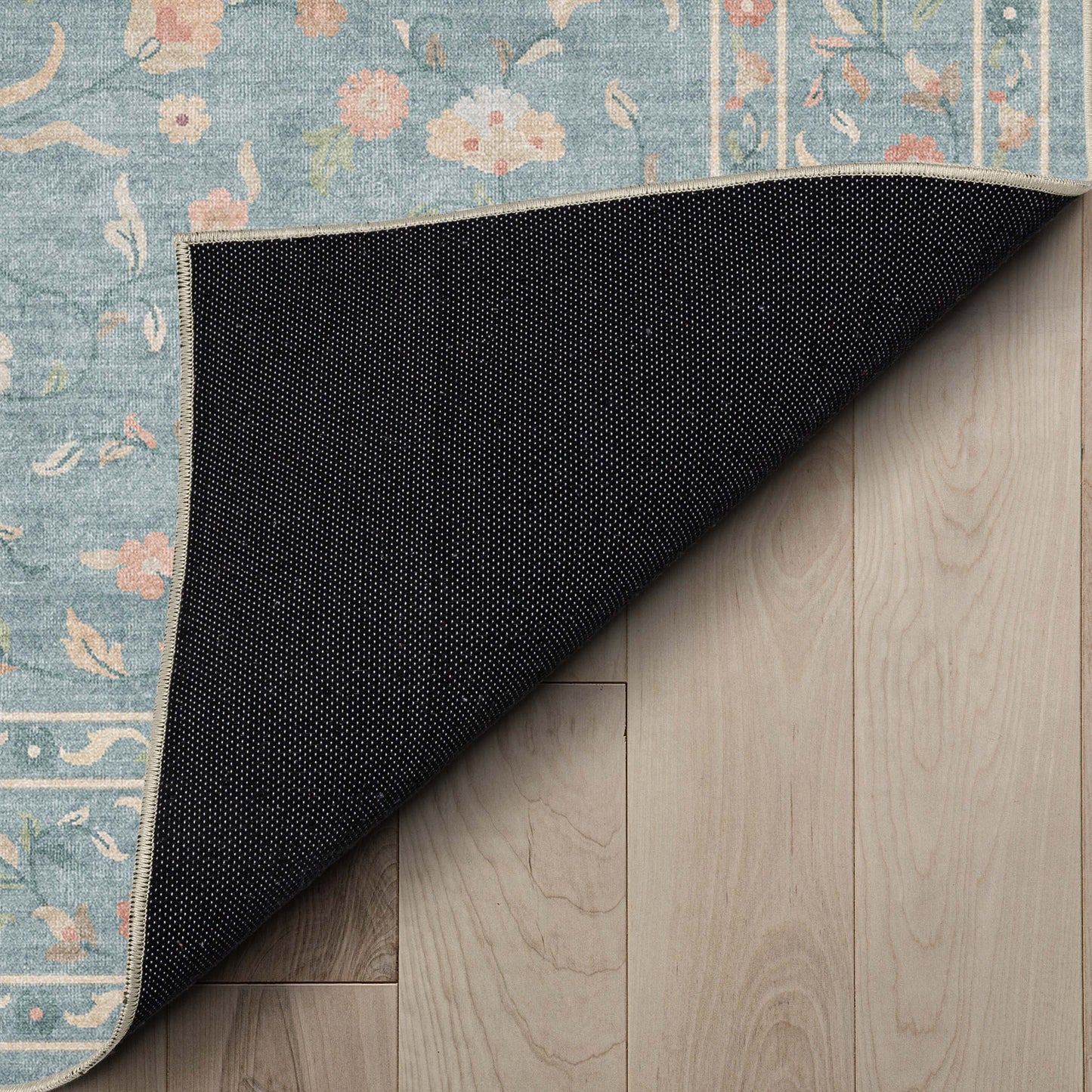 Apollo Venice Blue Flat-Weave Rug W-AP-74B