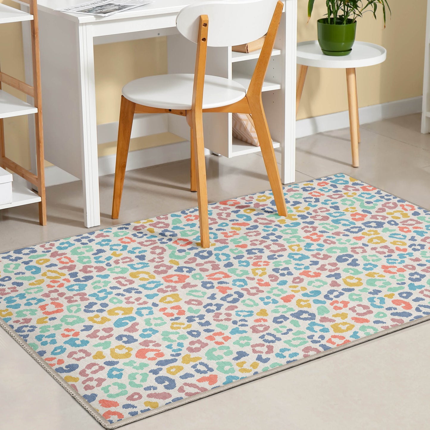 Animal Prints Leopard Multi Rug W-APT-02D