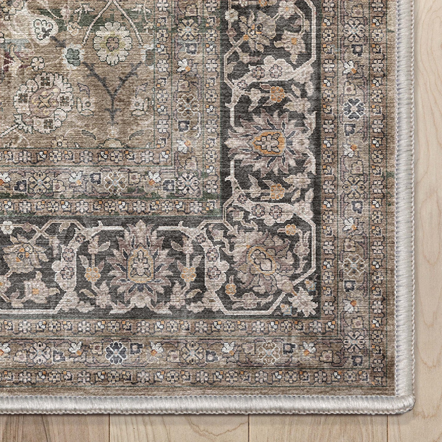 Asha Delphine Beige Rug W-AS-07A