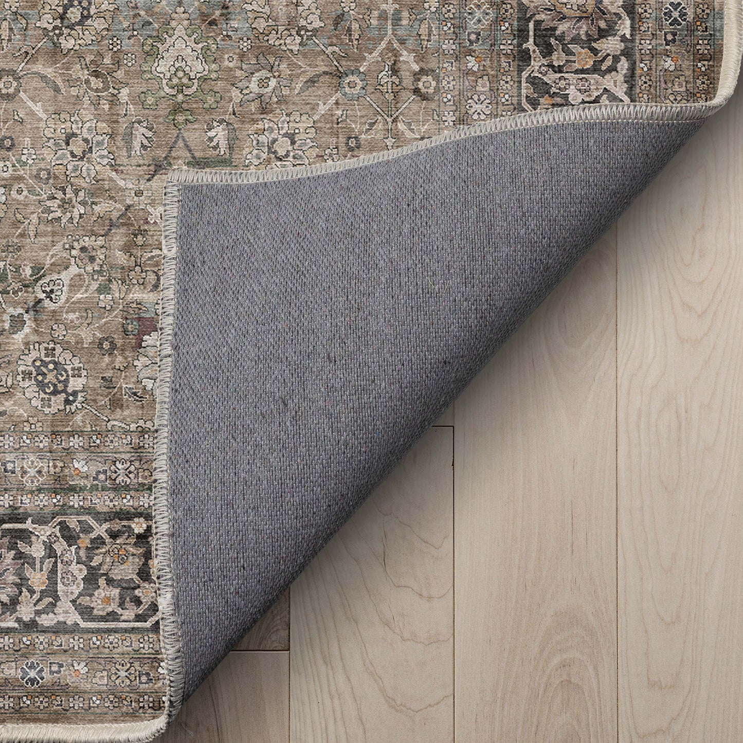 Asha Delphine Beige Rug W-AS-07A