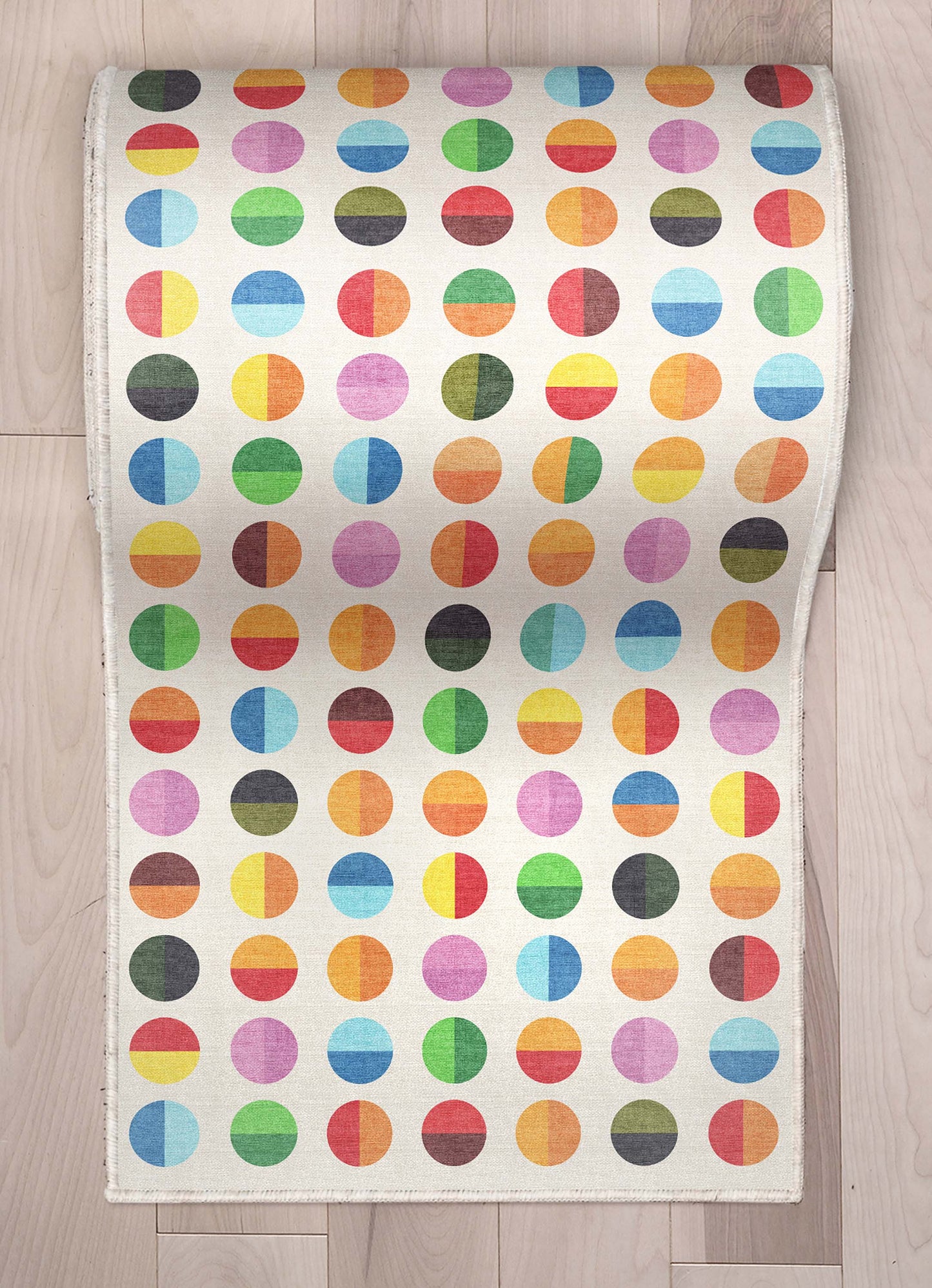 Apollo Split Dot Multi Color Roll W-GEO-03A-R