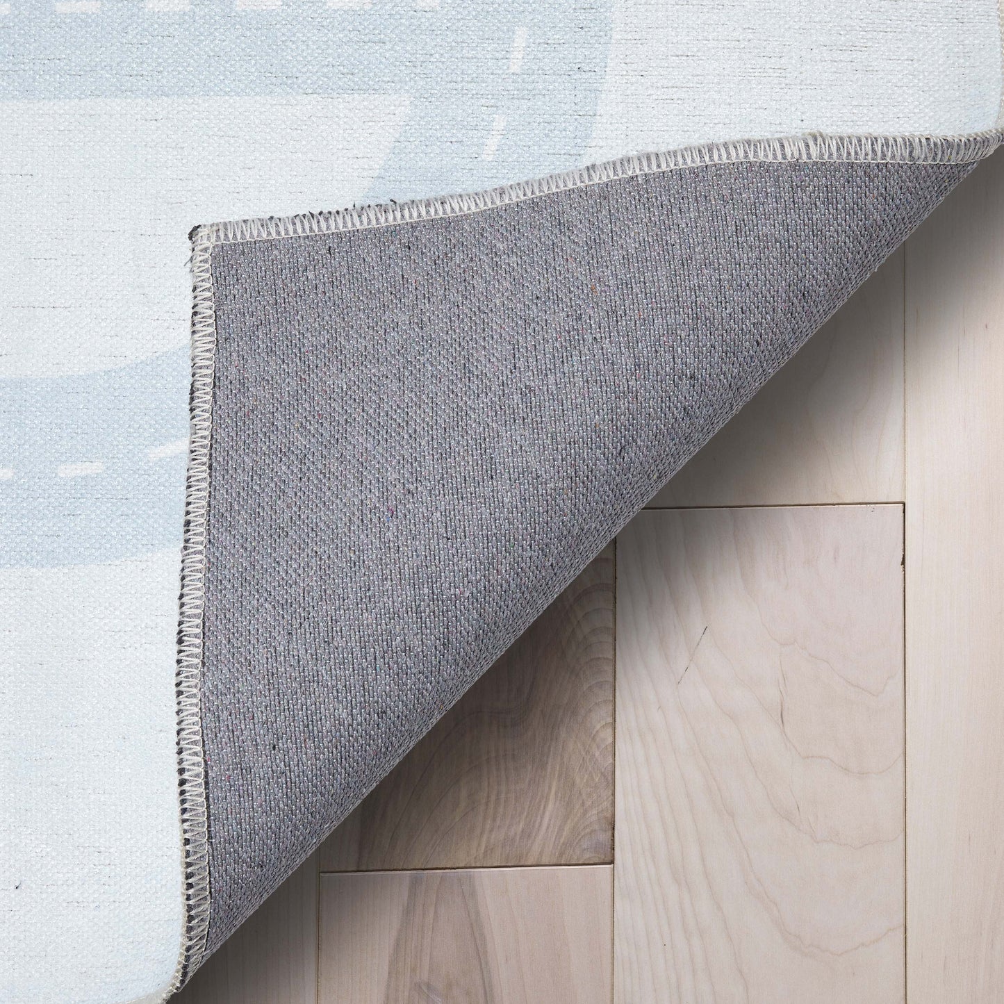 Kids Rugs Playful Roads Light Grey Rug W-KD-19B