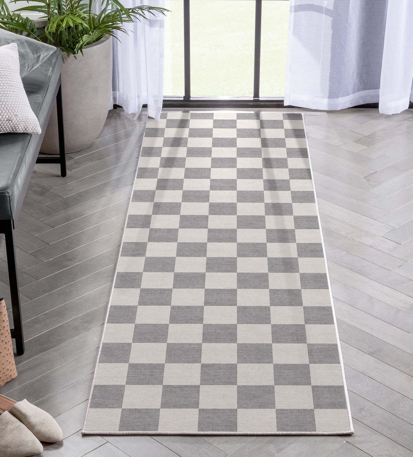 Apollo Square Grey Rug W-SQR-01C