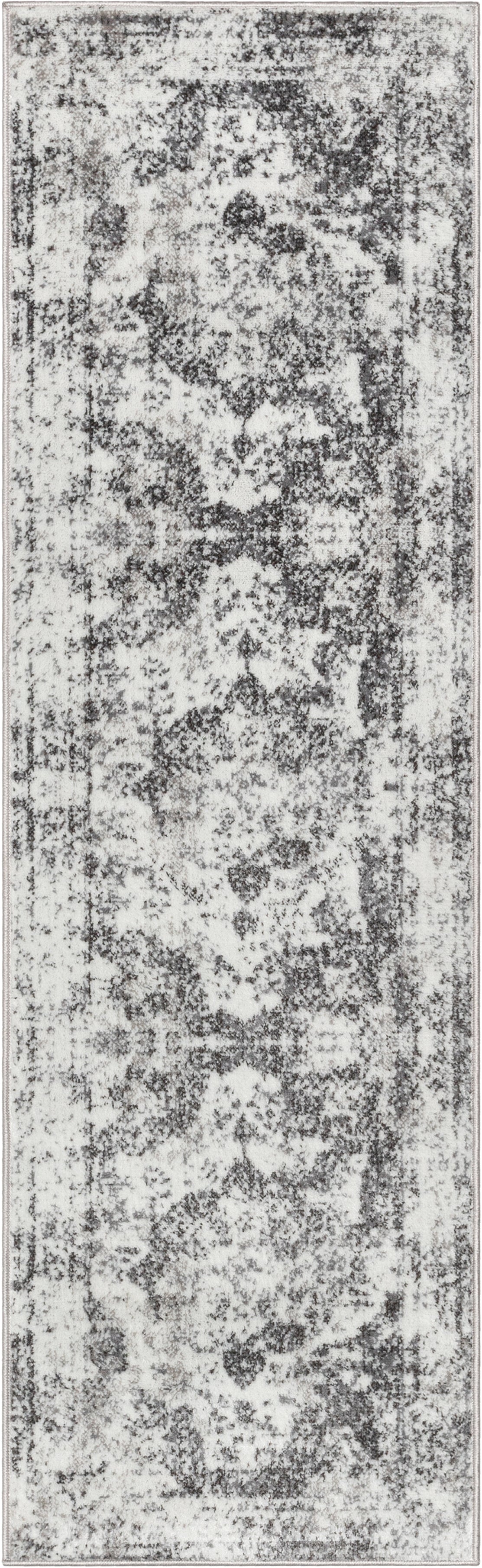 Patras Vintage Oriental Medallion Ivory Rug ZAZ-22