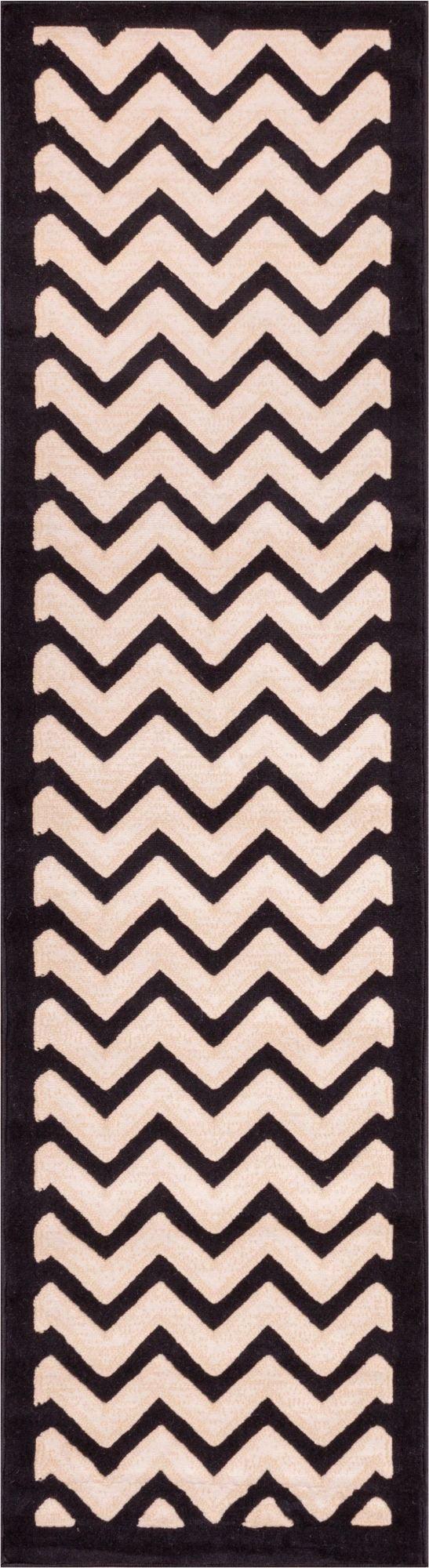 Chevron Black Modern Rug 1963