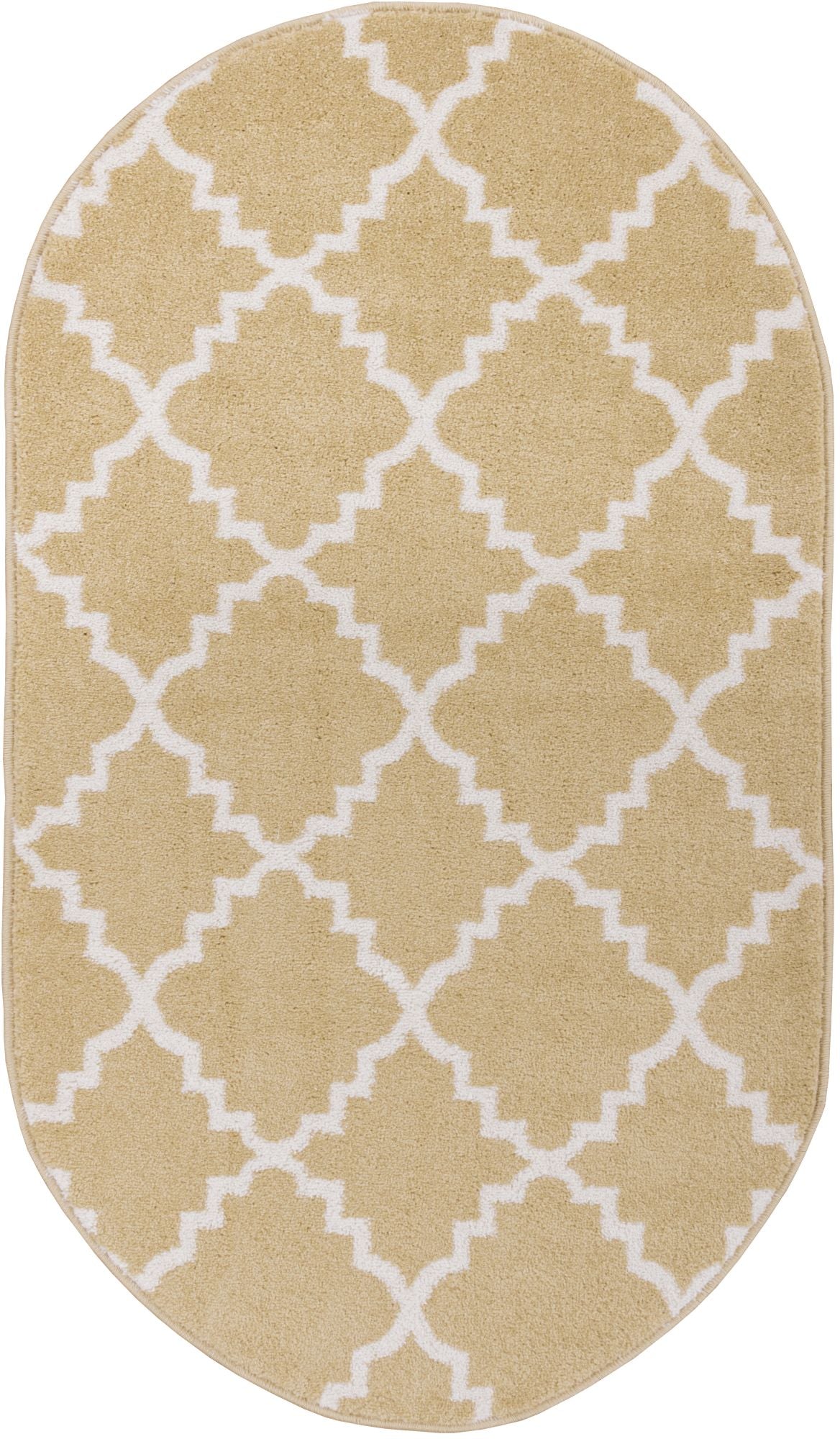 Lulu's Lattice Navy Blue Modern Rug 2101
