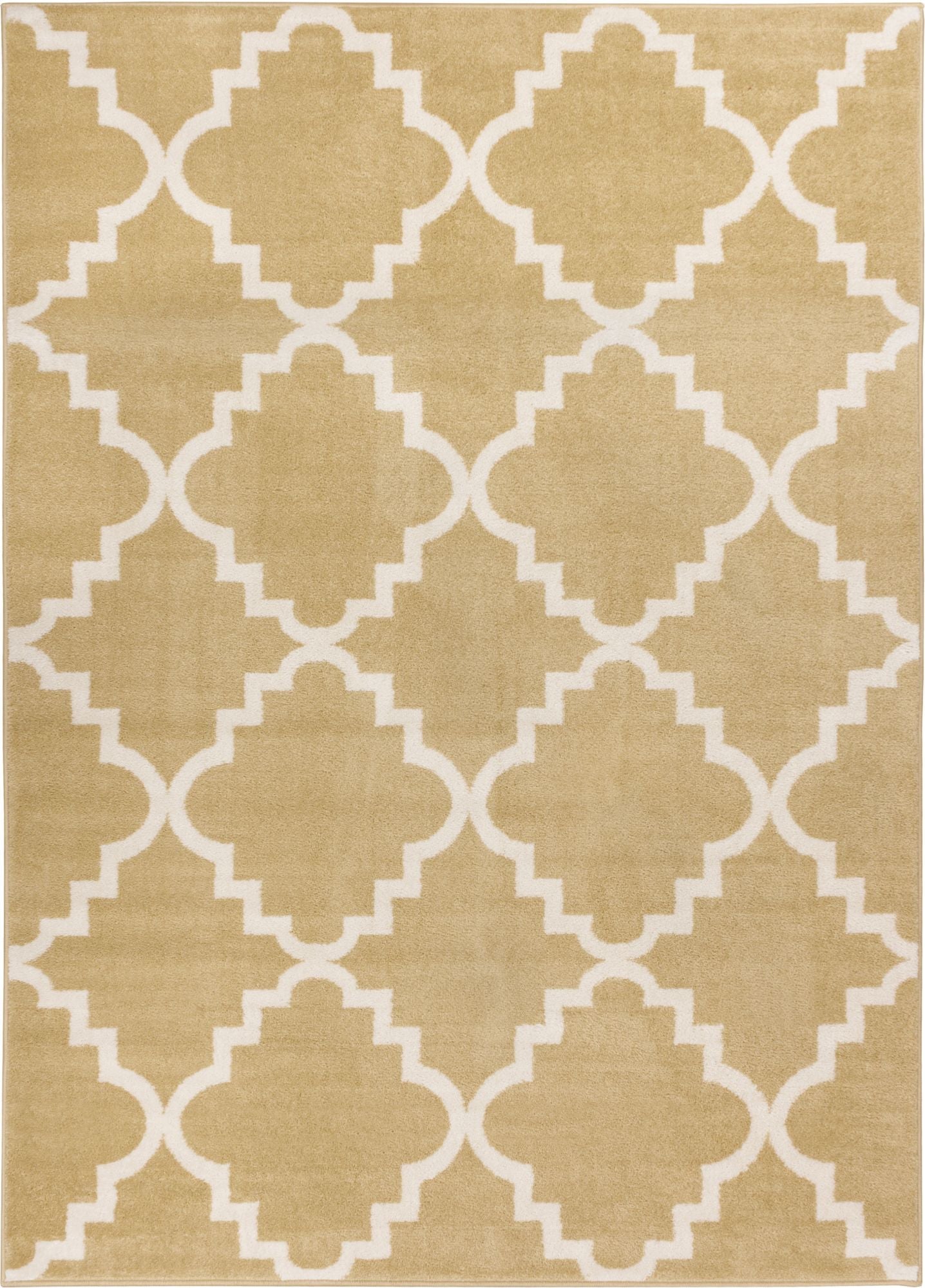 Lulu's Lattice Navy Blue Modern Rug 2101