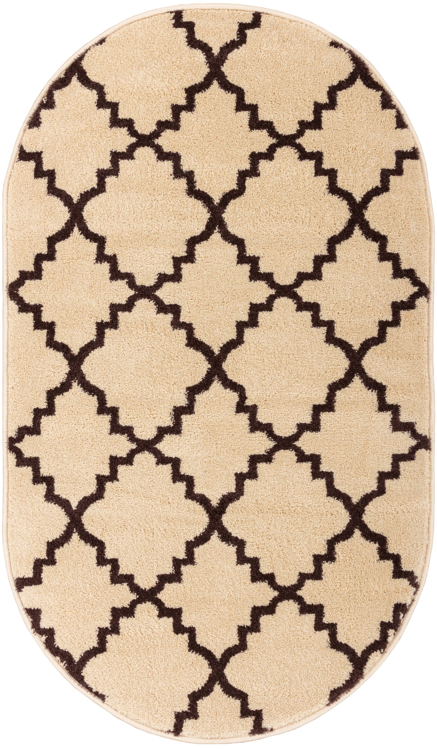 Lulu's Lattice Ivory Modern Rug 2102