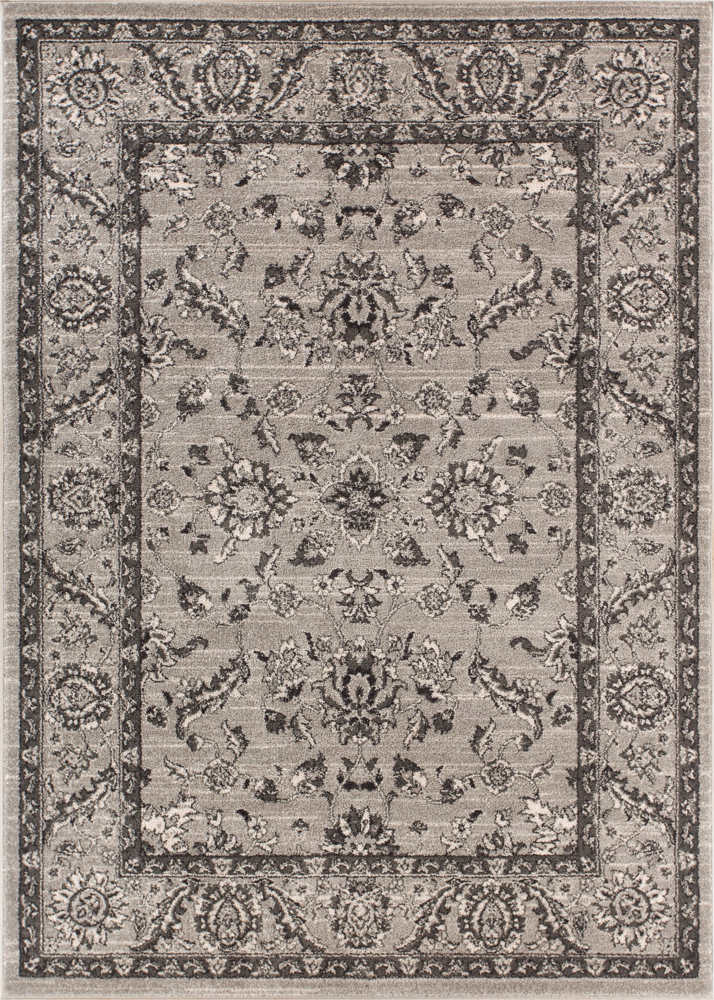 Carleton Grey Traditional Rug 2297