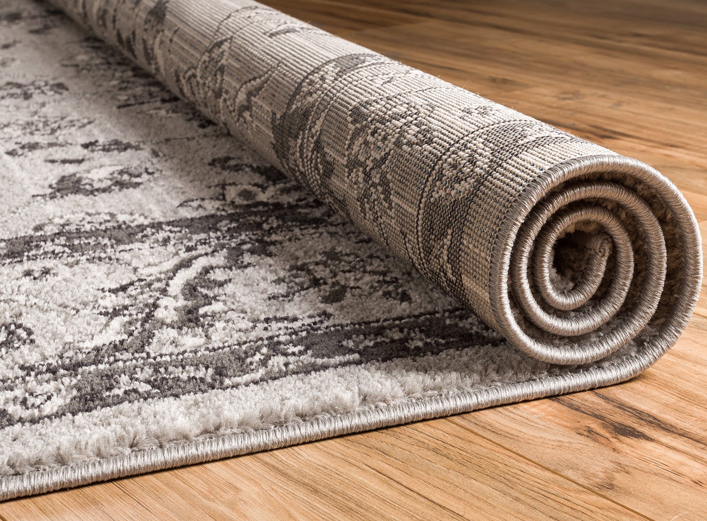 Carleton Grey Traditional Rug 2297