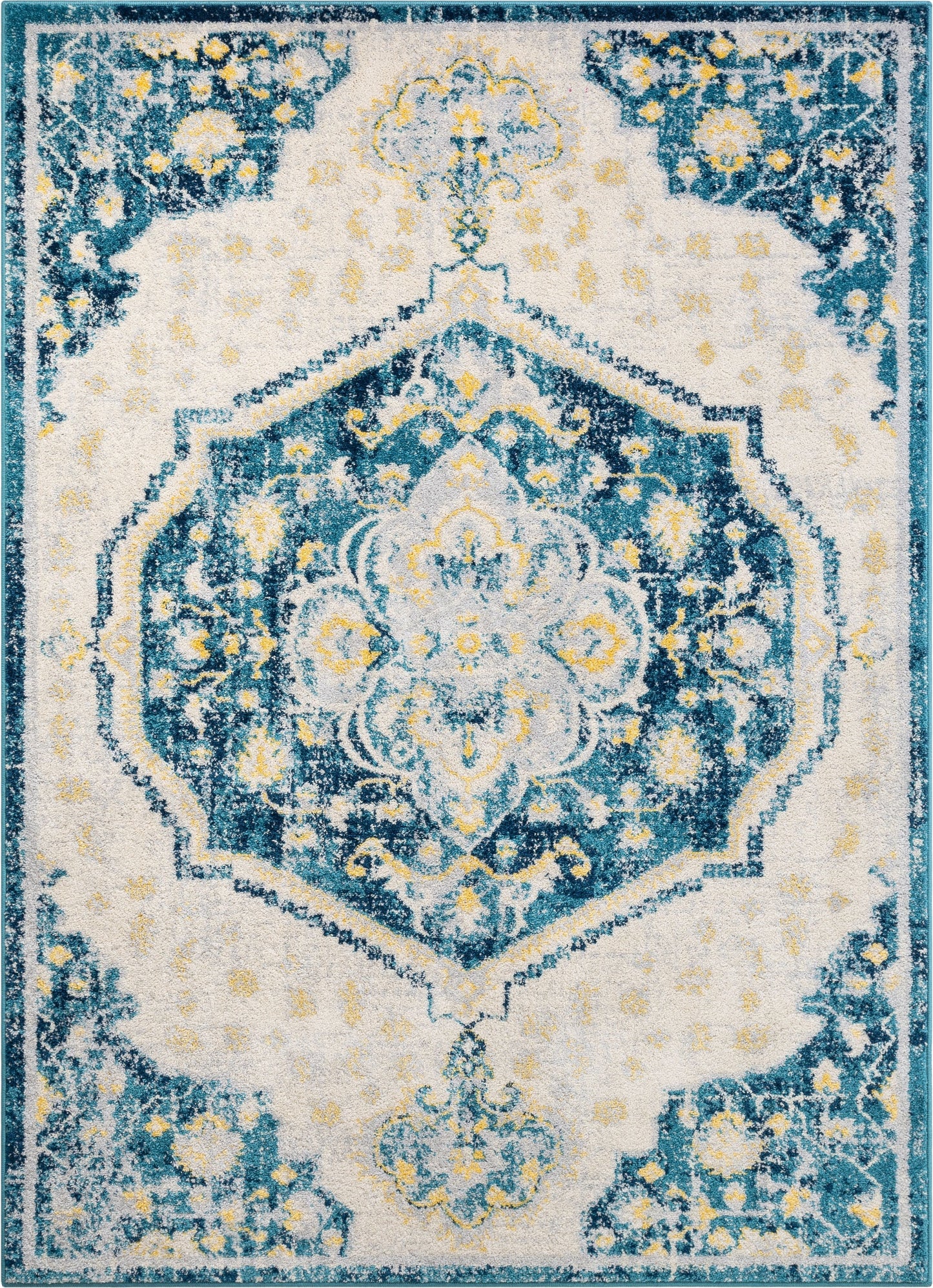 Branna Vintage Bohemian Blue Rug 2756 2756