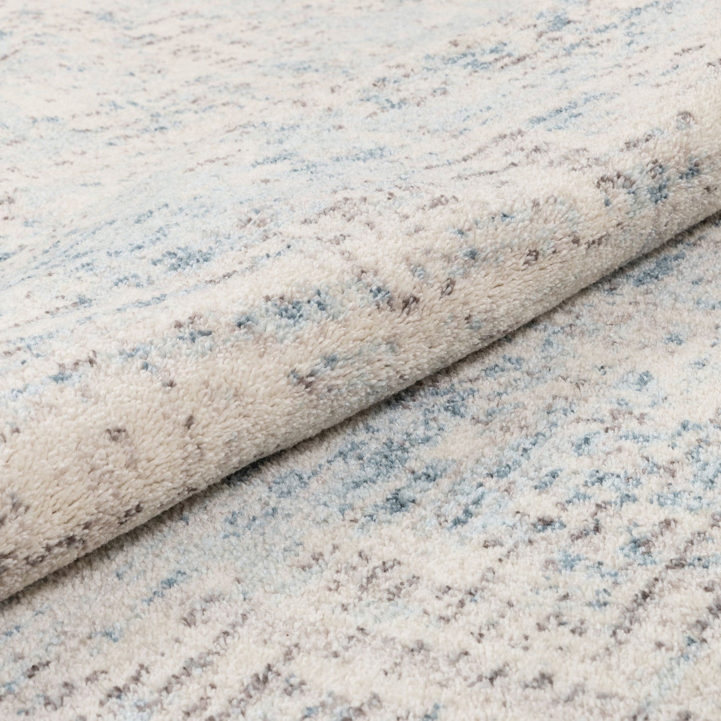 Tate Abstract Vintage Distressed Blue Rug 2834