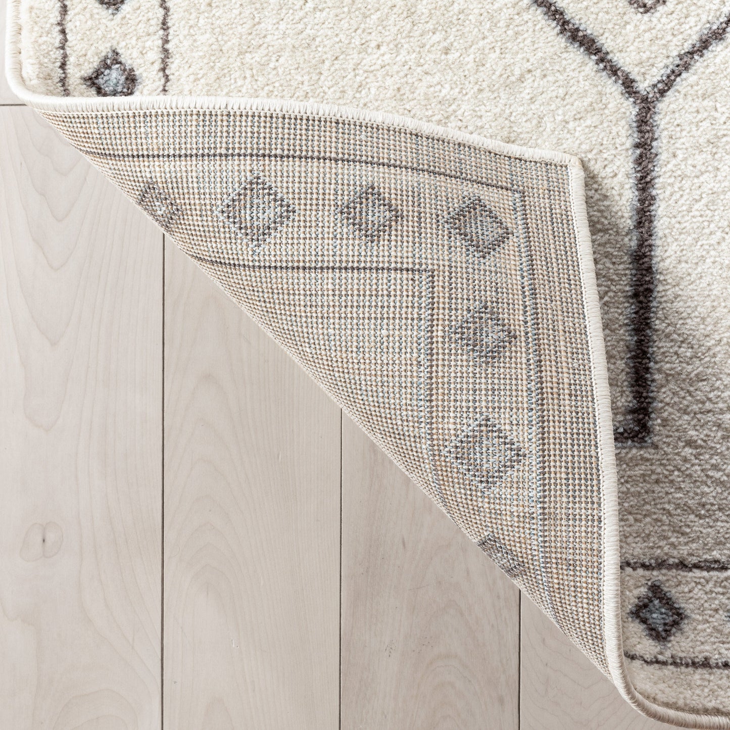 Azra Tribal Medallion Ivory Rug 2882