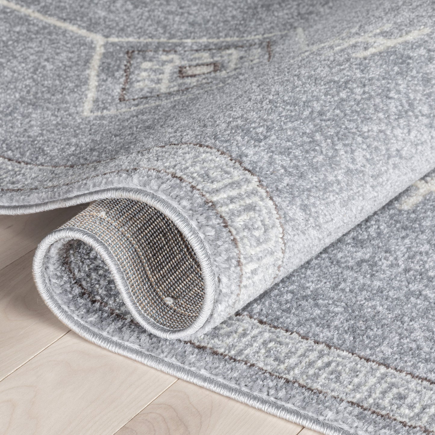 Azra Tribal Medallion Grey Rug 2887