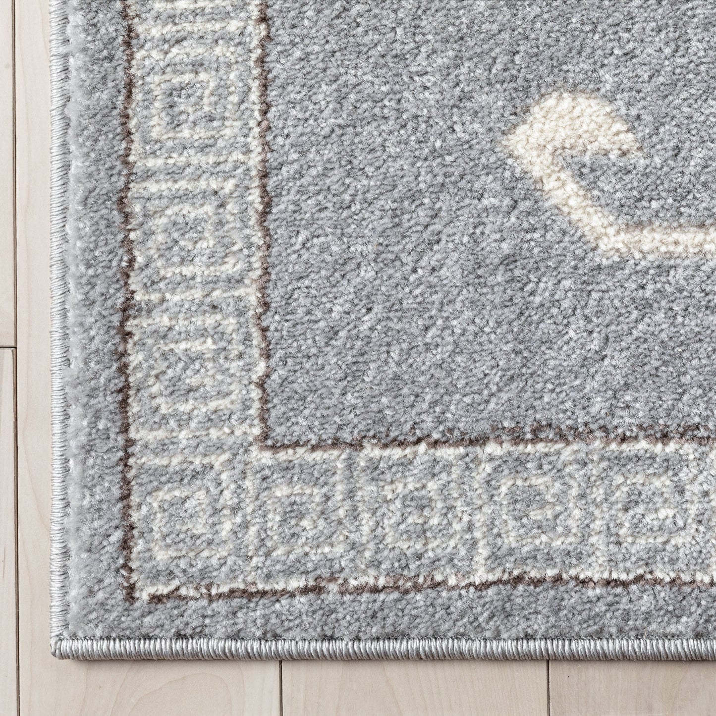 Azra Tribal Medallion Grey Rug 2887