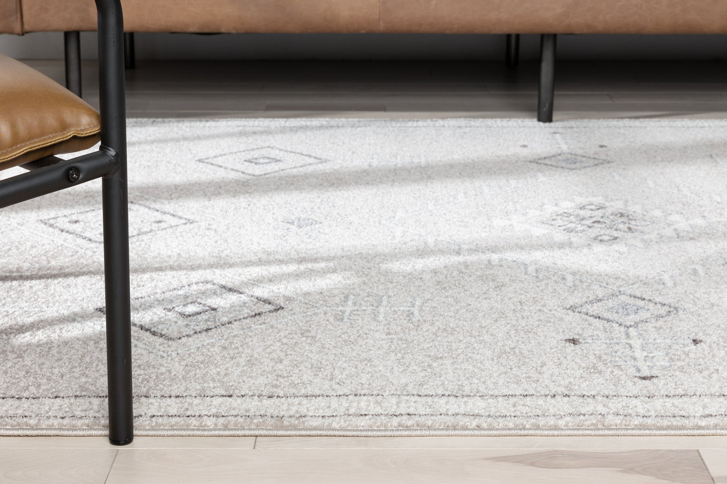 Azra Tribal Medallion Beige Rug 2888