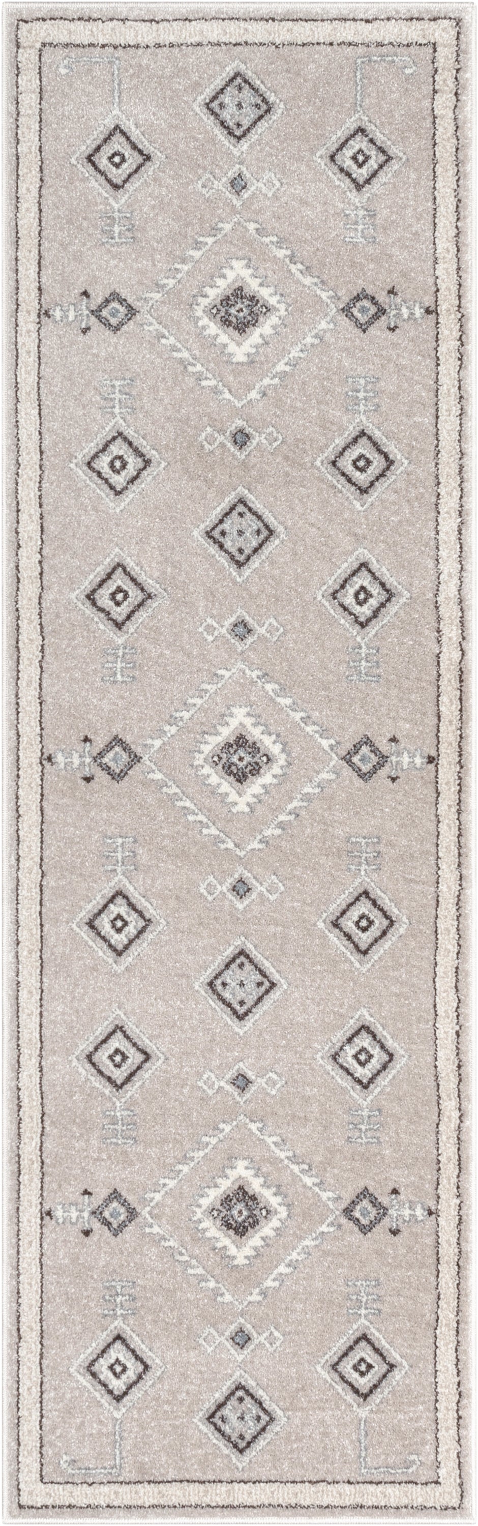 Azra Tribal Medallion Beige Rug 2888