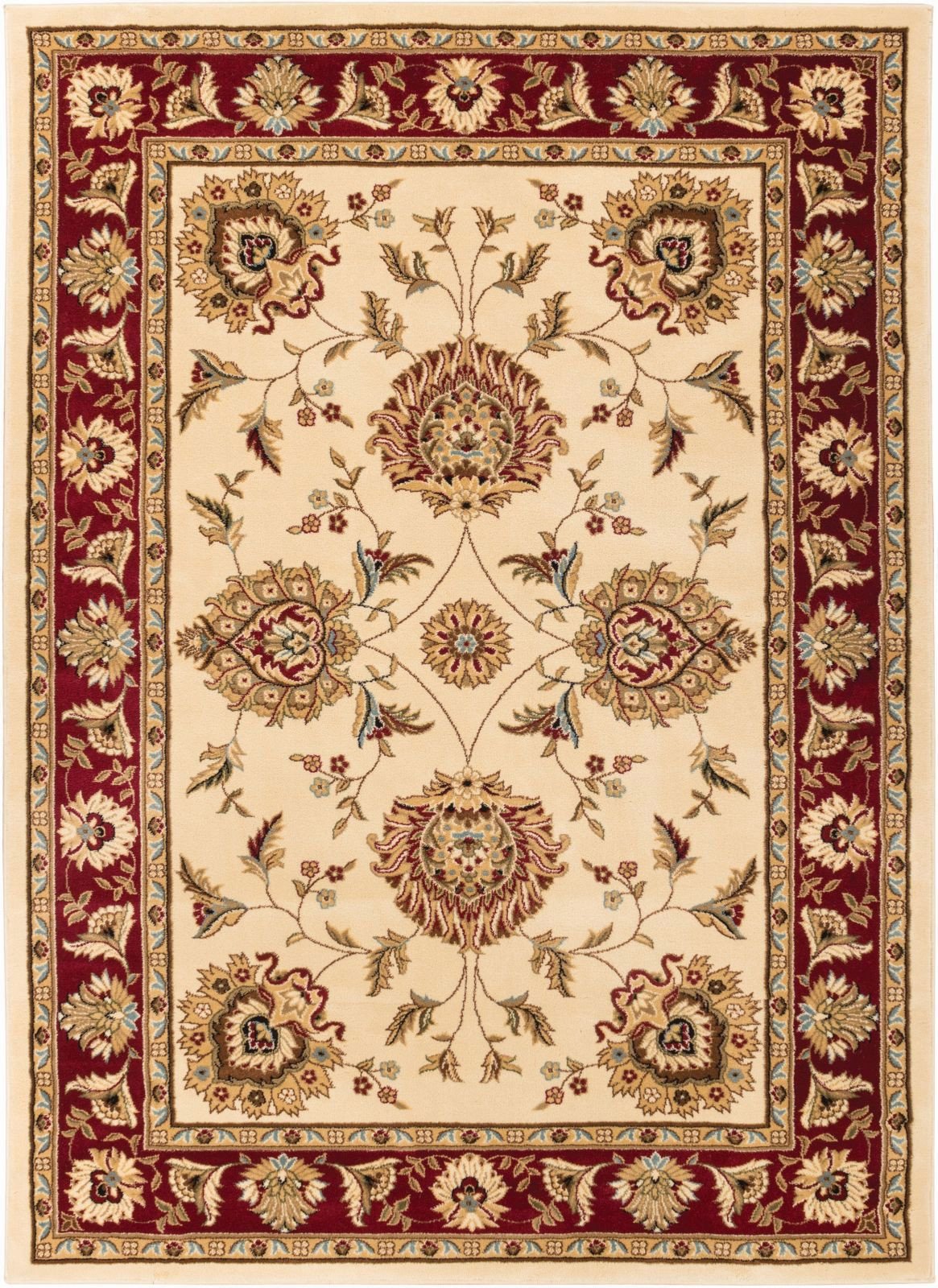 Abbasi Ivory Traditional Rug 3602