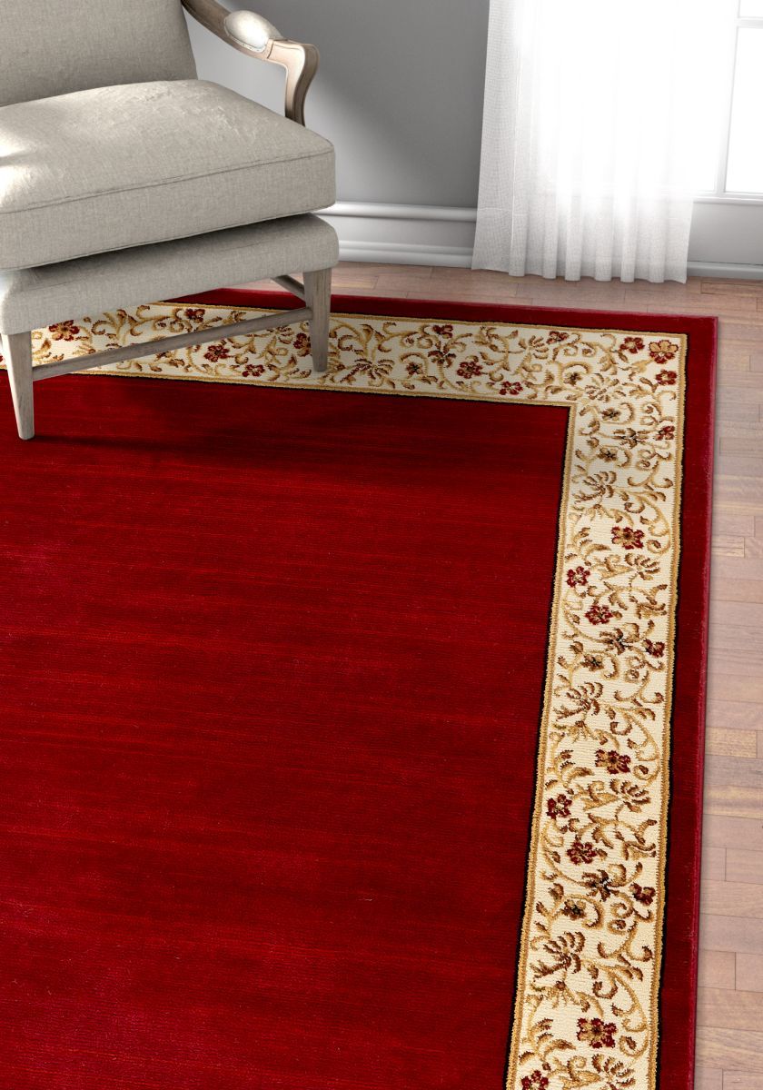 Terrazzo Red Transitional Rug 54020