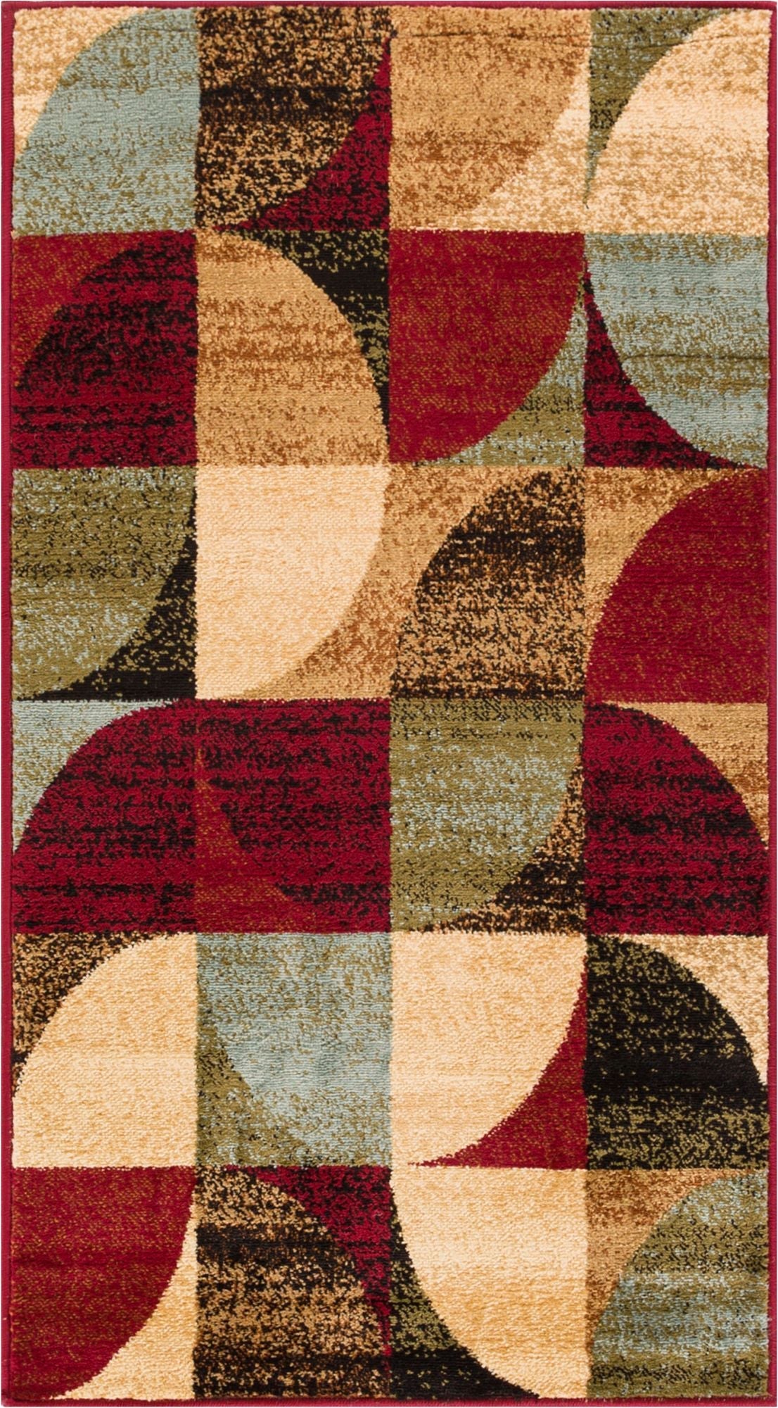 Barclay Bowery Art Deco Ivory Modern Rug 54252