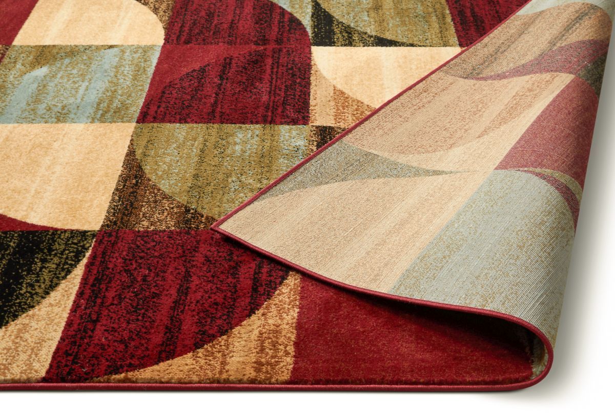 Barclay Bowery Art Deco Ivory Modern Rug 54252