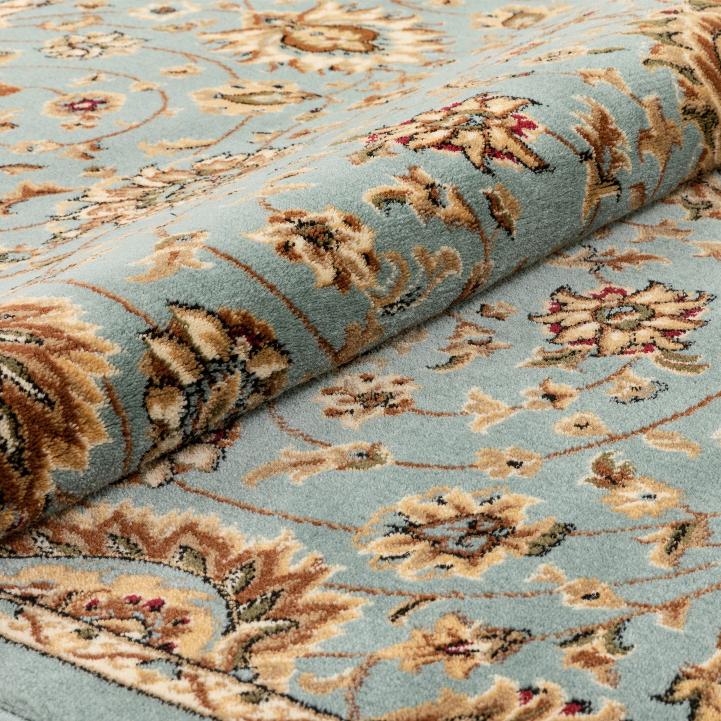 Bahia Traditional Oriental Persian Blue Rug 54504