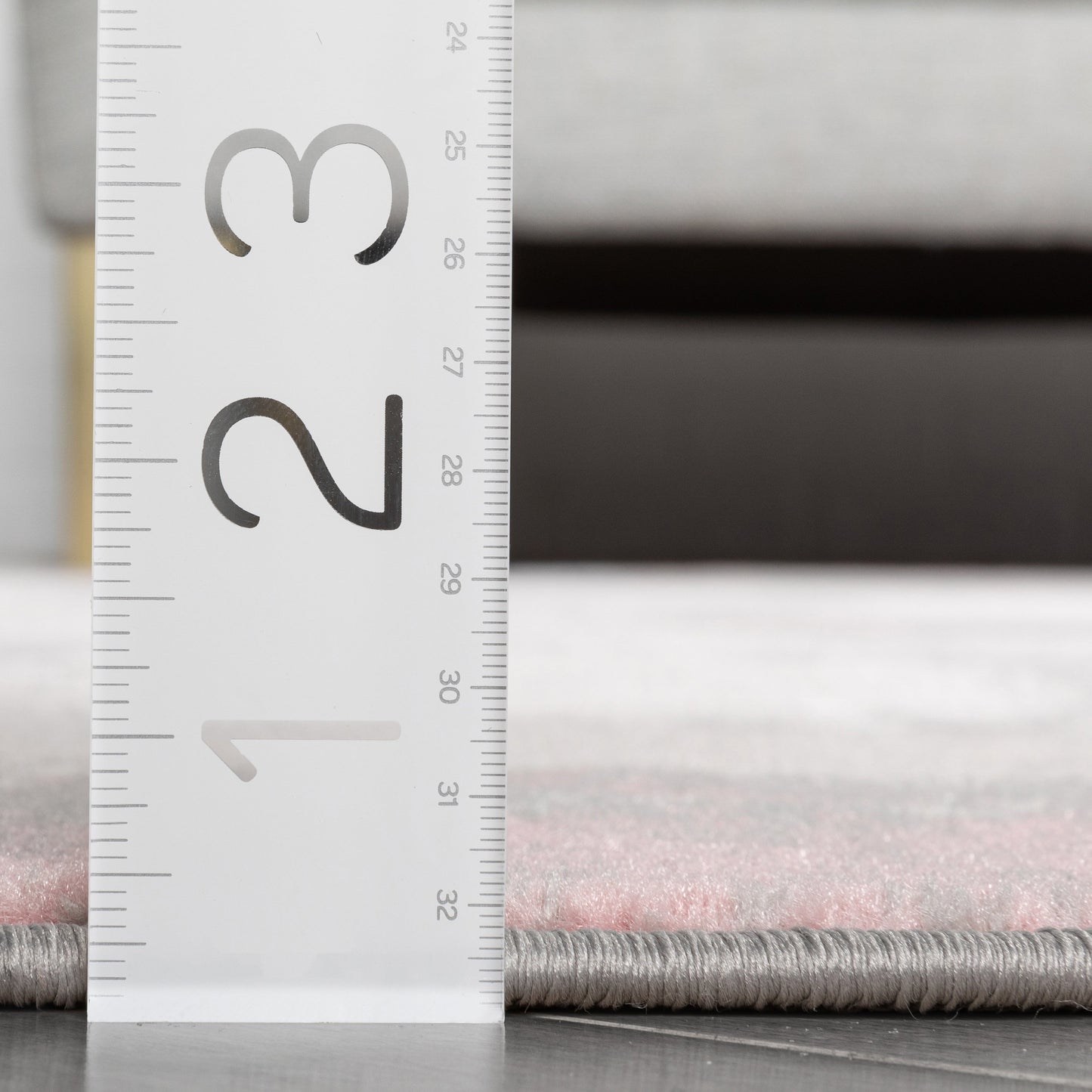 Kalia Modern Abstract Grey Blush Rug 54559