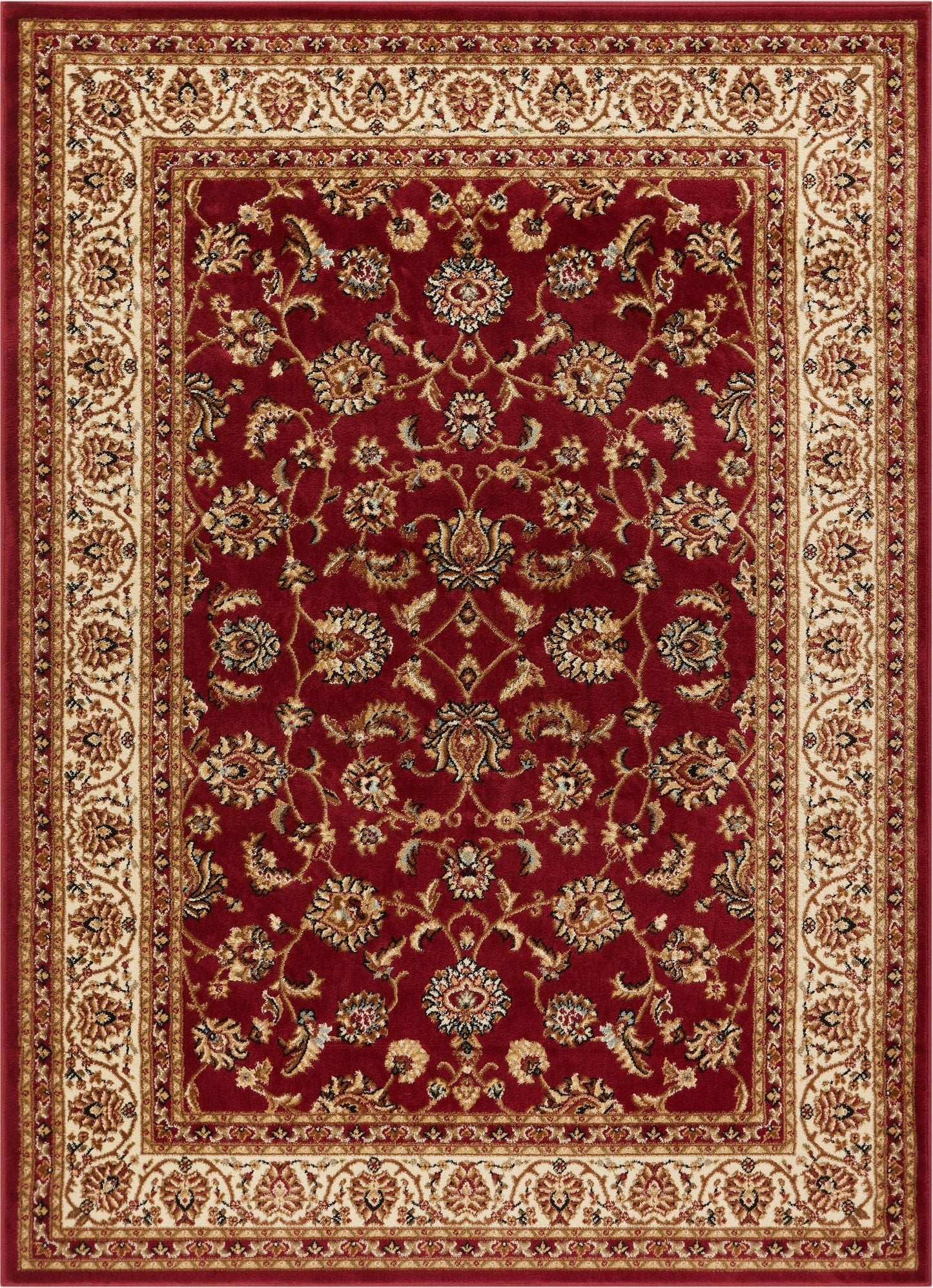 Sarouk Red Traditional Rug 54930