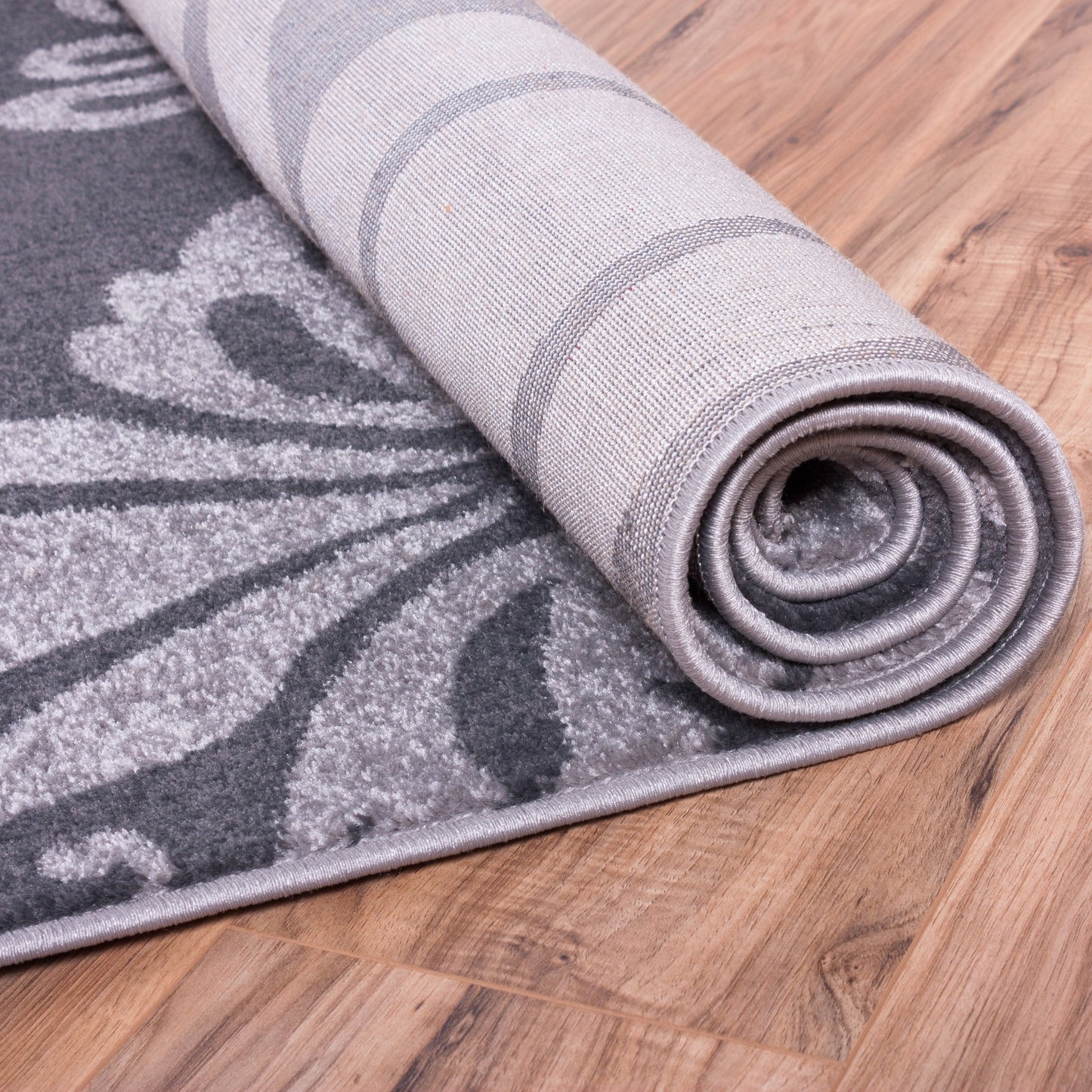 Rosetta Grey Modern Rug 60138