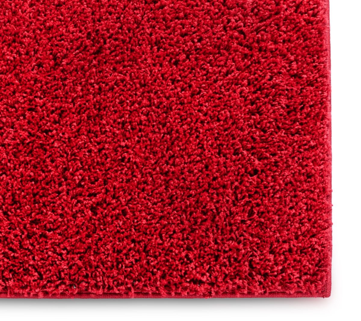 Plain Red Solid Rug 7040