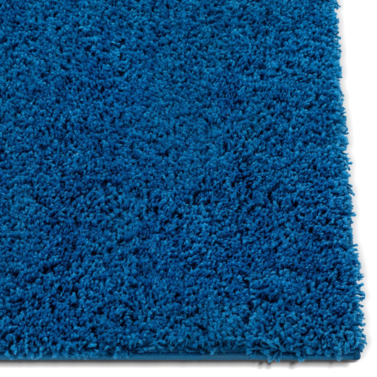 Plain Dark Blue Modern Solid Rug 7044