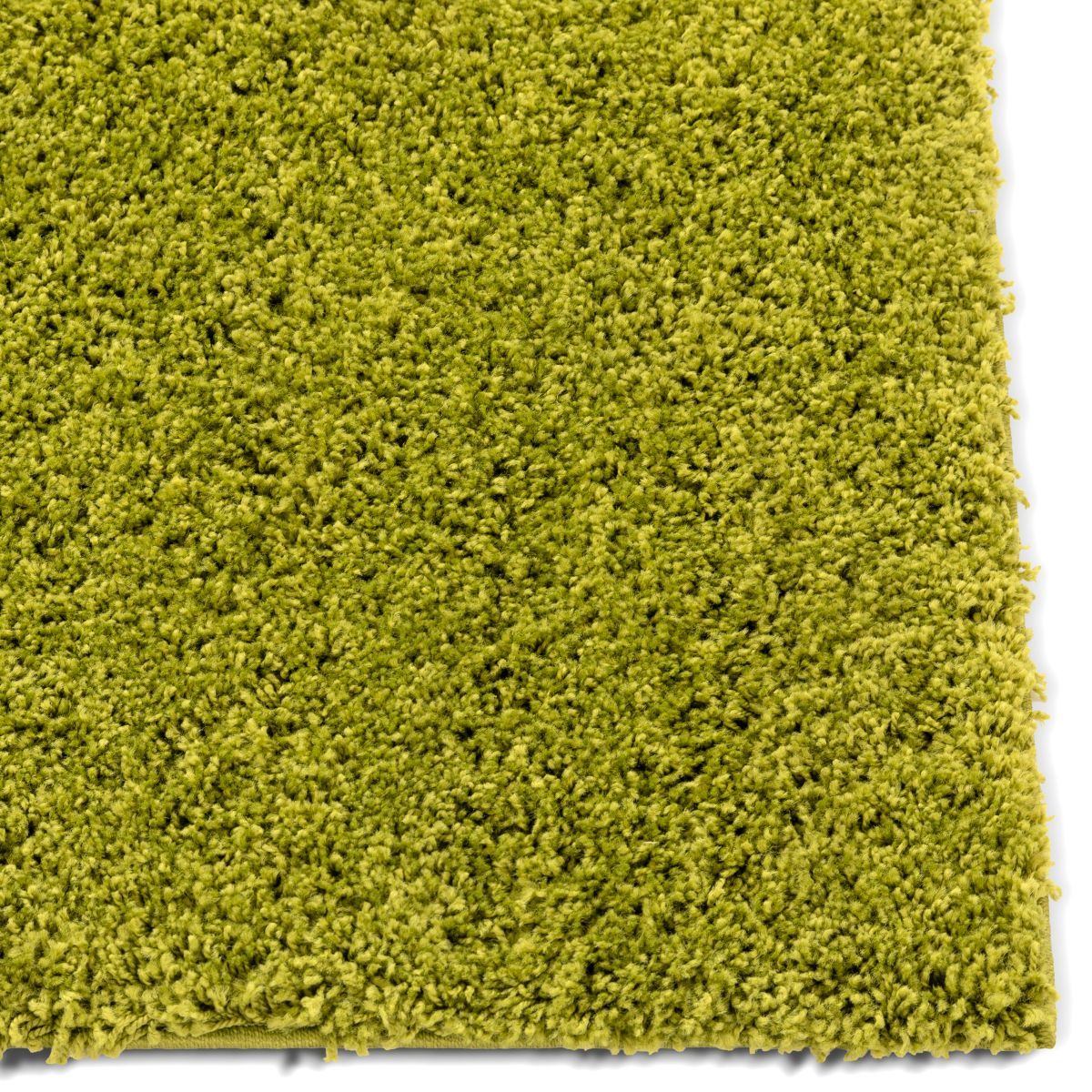 Plain Green Solid Rug 7045