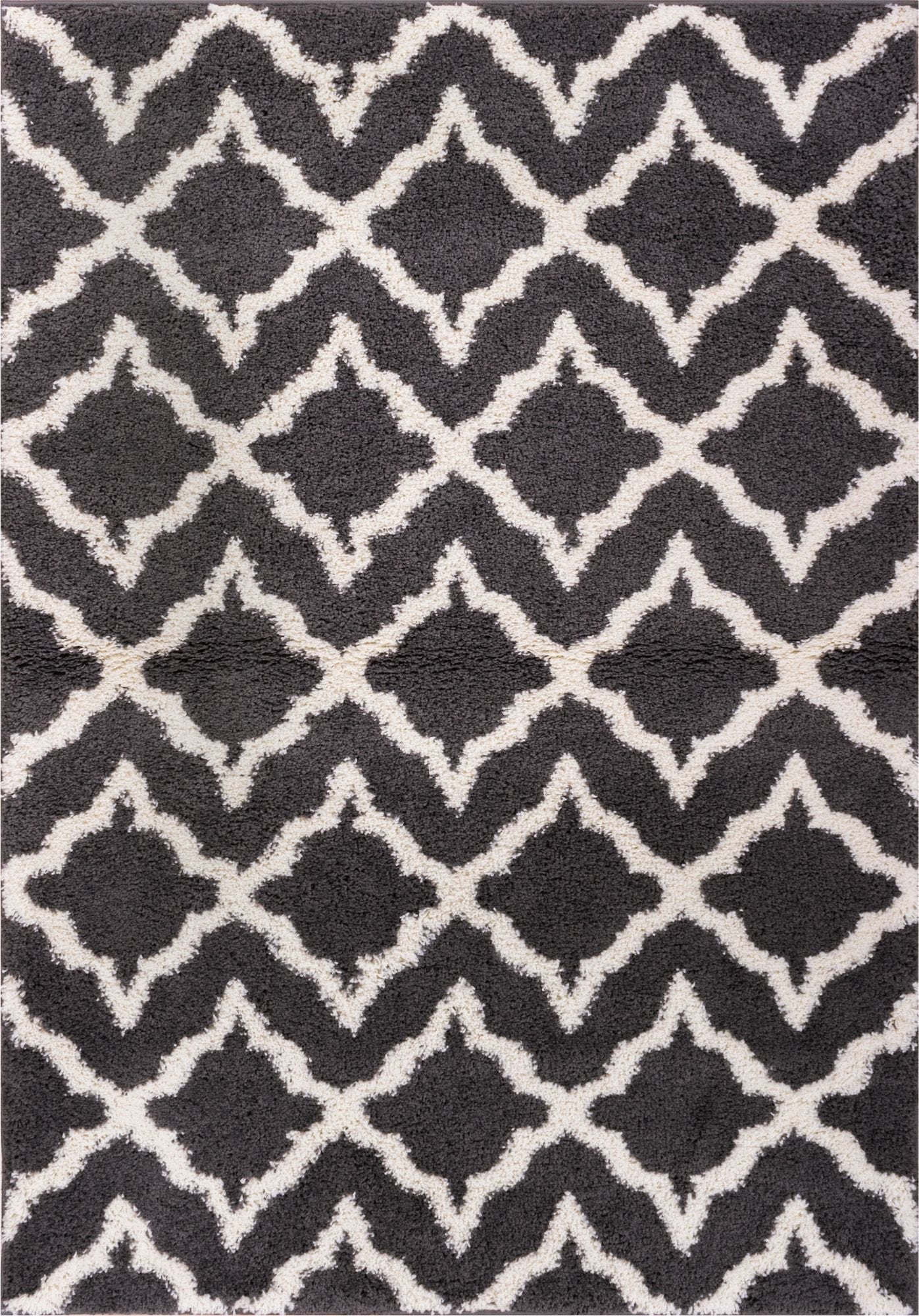 Linx Geometric Grey Modern Rug 7106