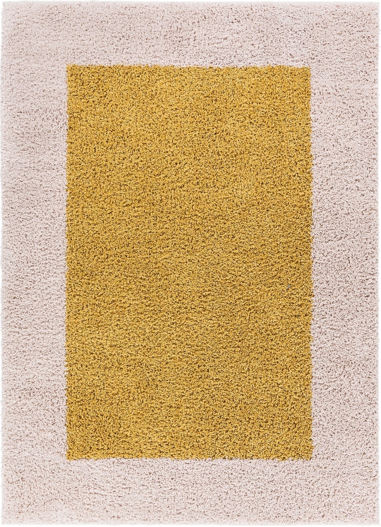 Cozumel Gold Modern Border Rug 7121