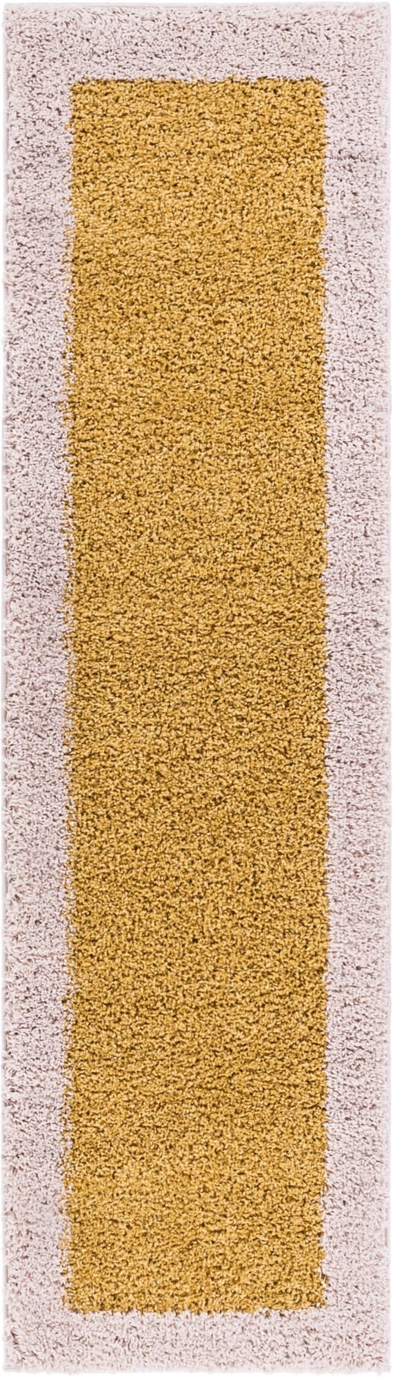 Cozumel Gold Modern Border Rug 7121