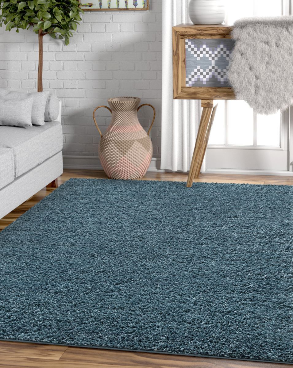 Piper Light blue Modern Rug 7916