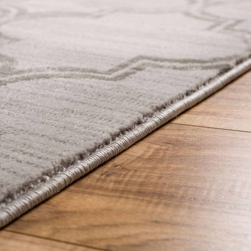 Jaclyn Grey Modern Moroccan Lattice Rug AM-28