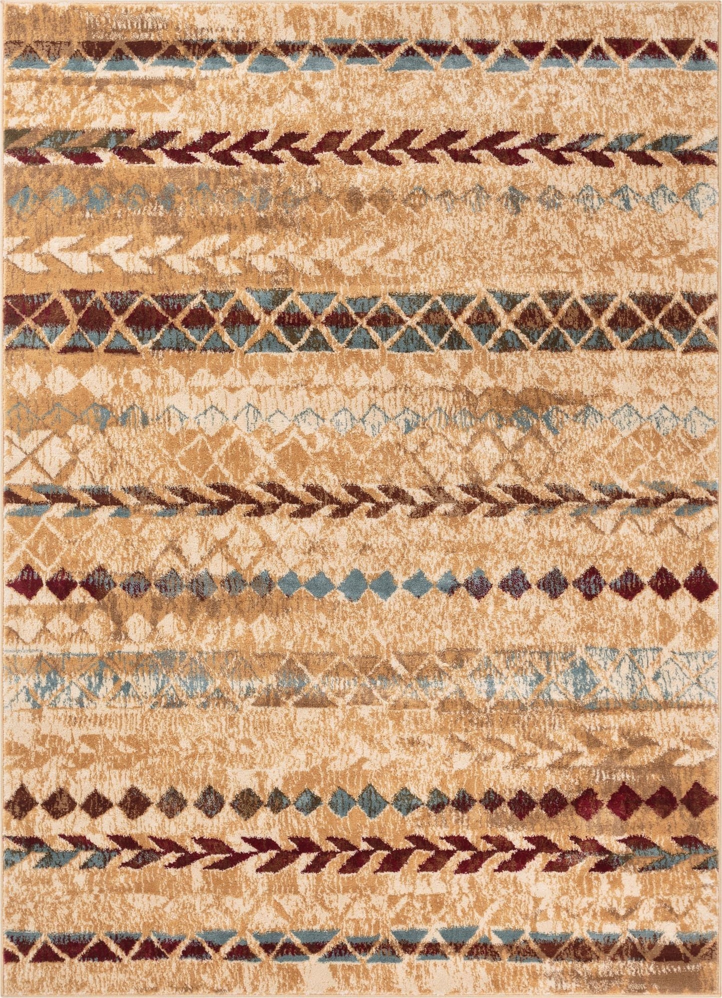 Mira Multi Modern Rug AU-152