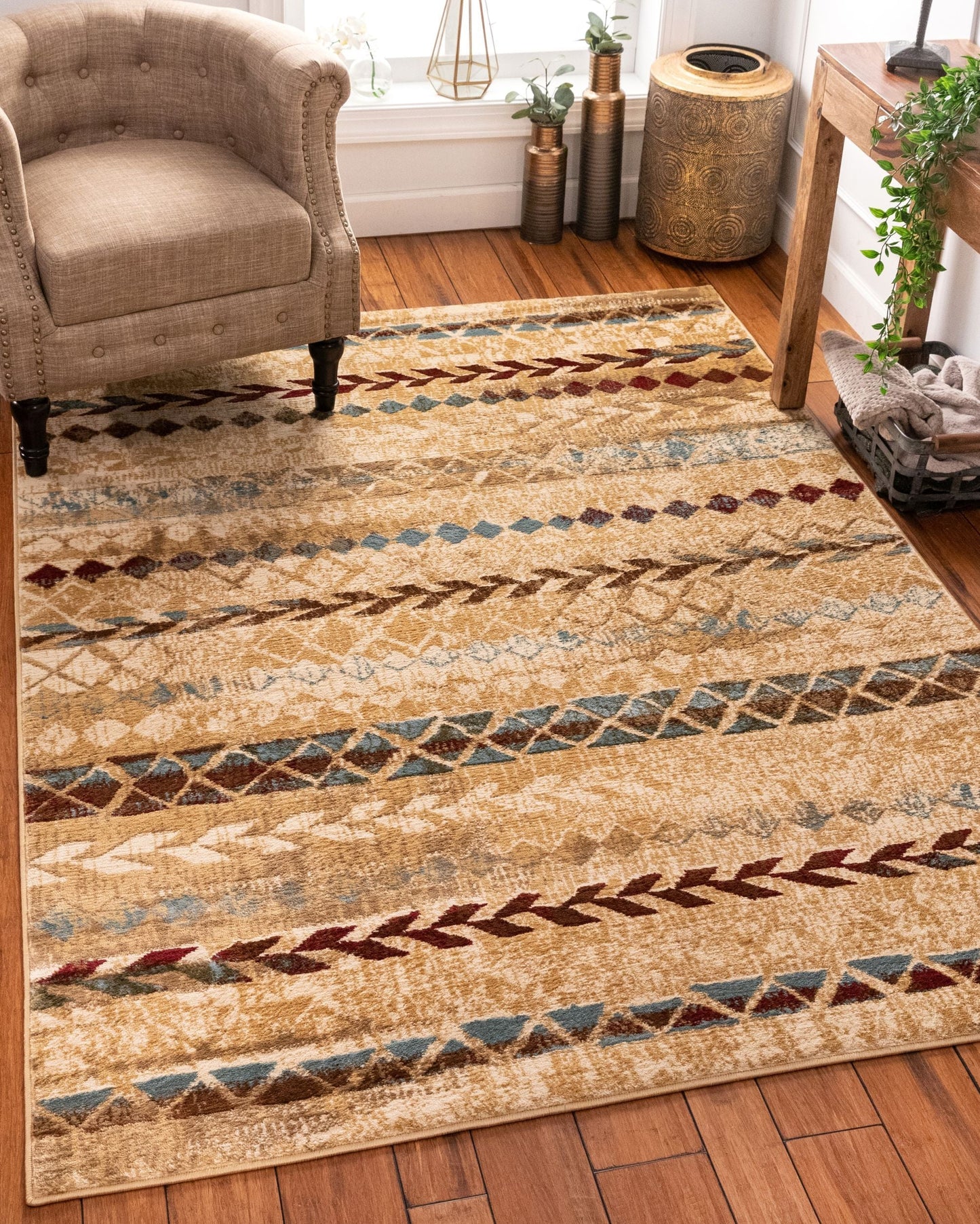 Mira Multi Modern Rug AU-152