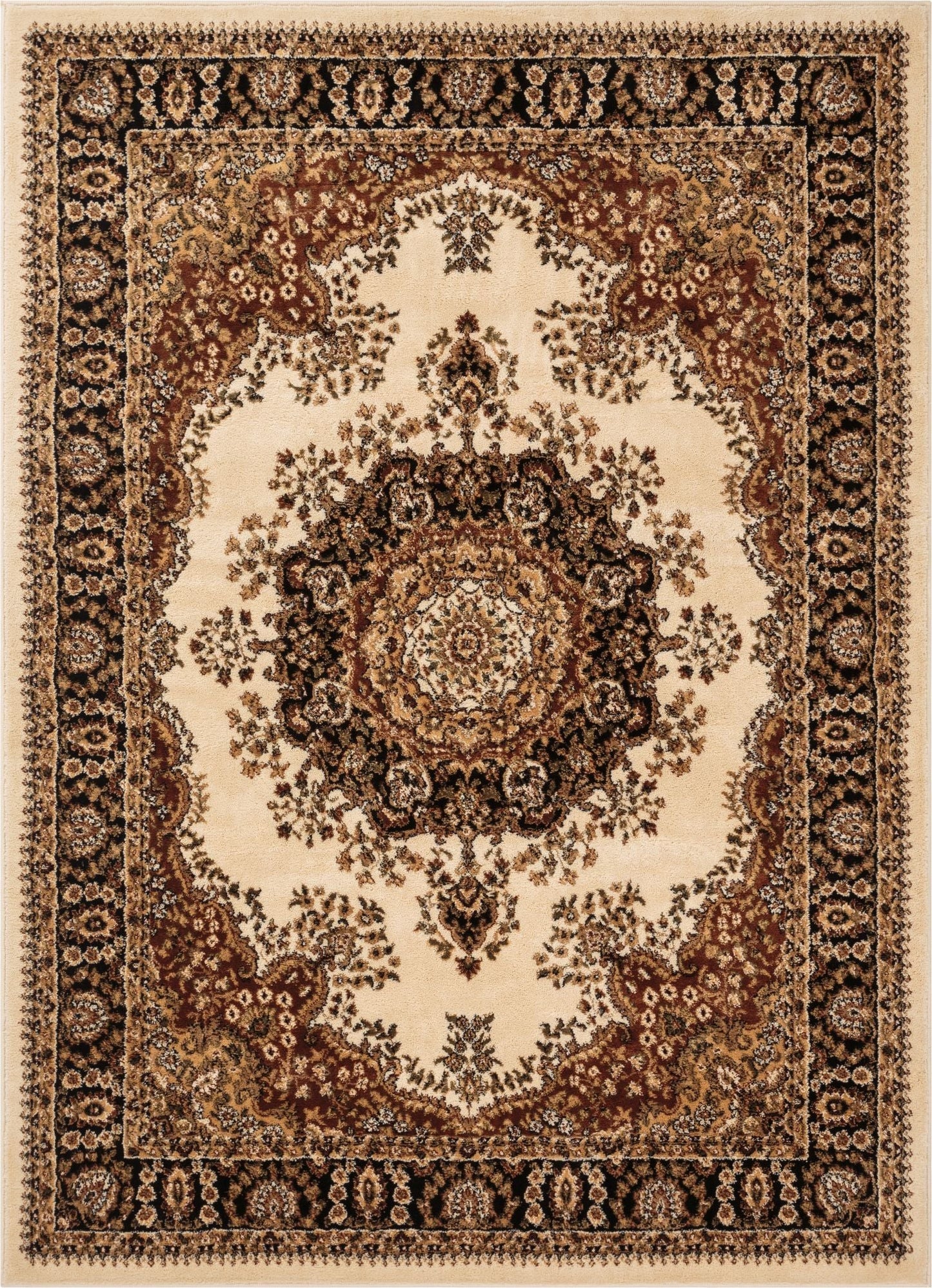 Mahal Ivory Traditional Rug AU-92