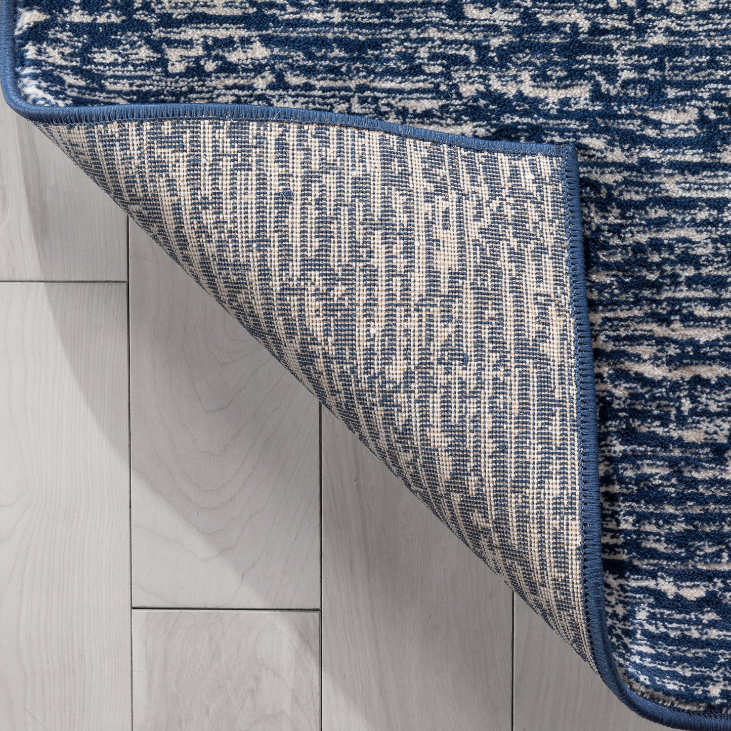 Owen Striation Modern Blue Soft Rug BAL-34