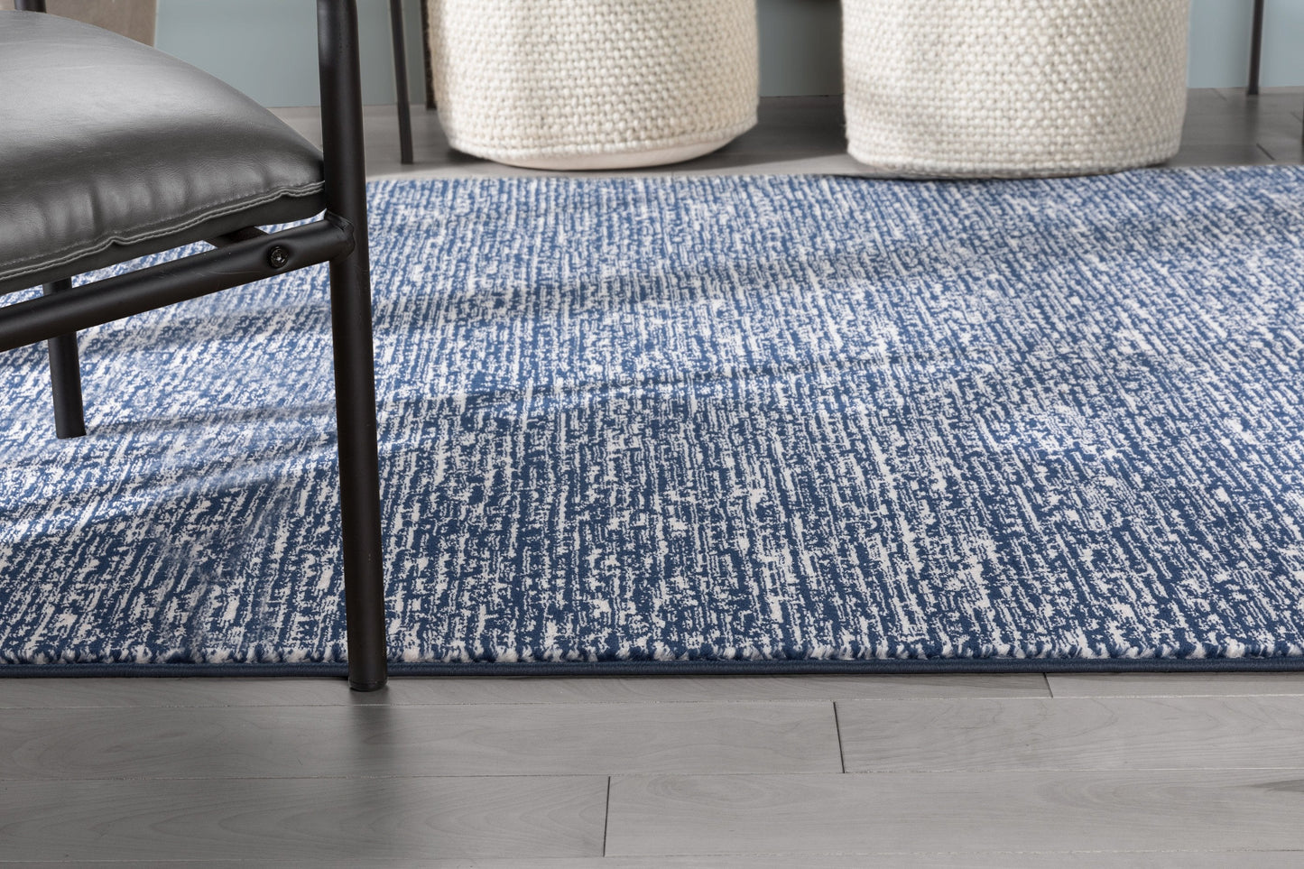 Owen Striation Modern Blue Soft Rug BAL-34