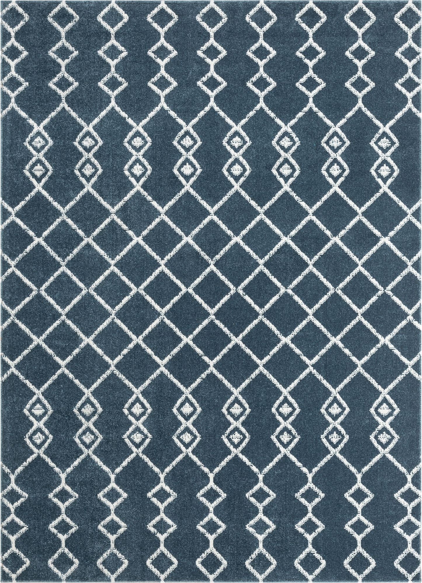 Tiller Moroccan Tribal Blue Rug CD-34