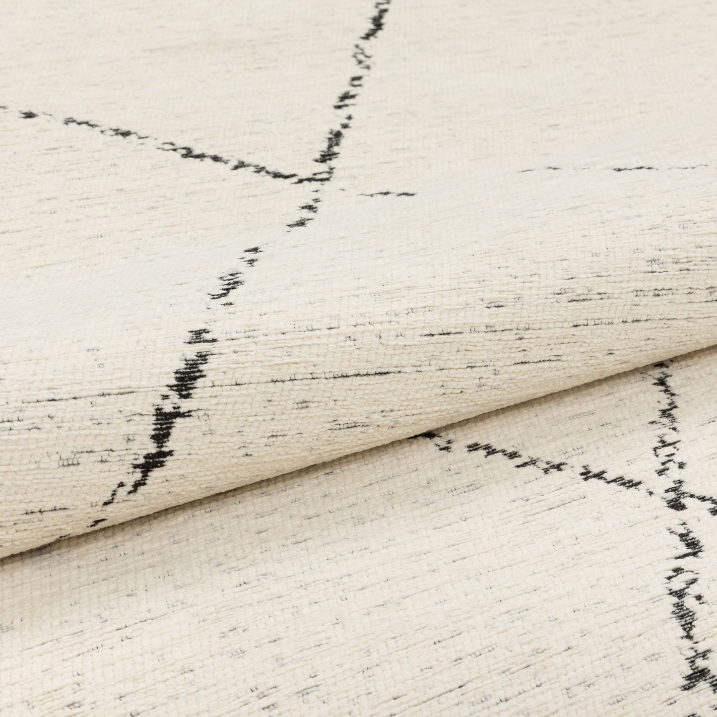 Kippa Moroccan Diamond Pattern Beige Kilim-Style Rug CHA-52