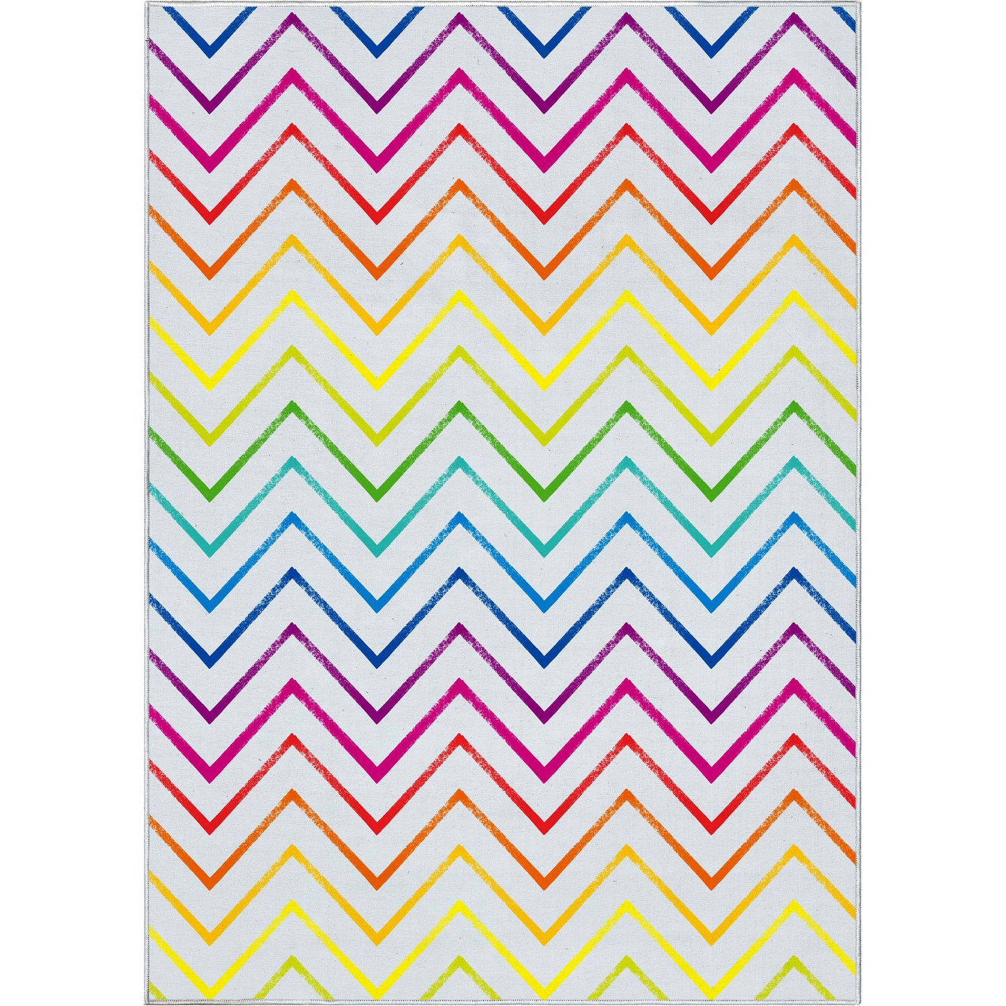 Crayola Zig Zag Multicolor Rug CRA-08A